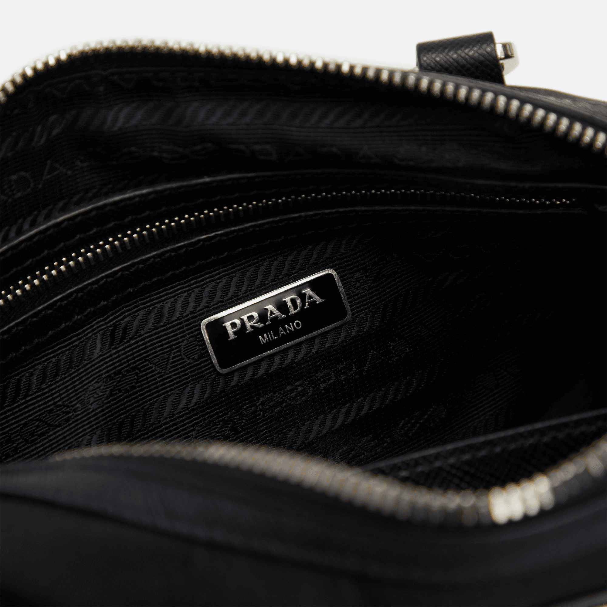 WGACA Prada Nylon Re-Edition Bag - Black — Image 3