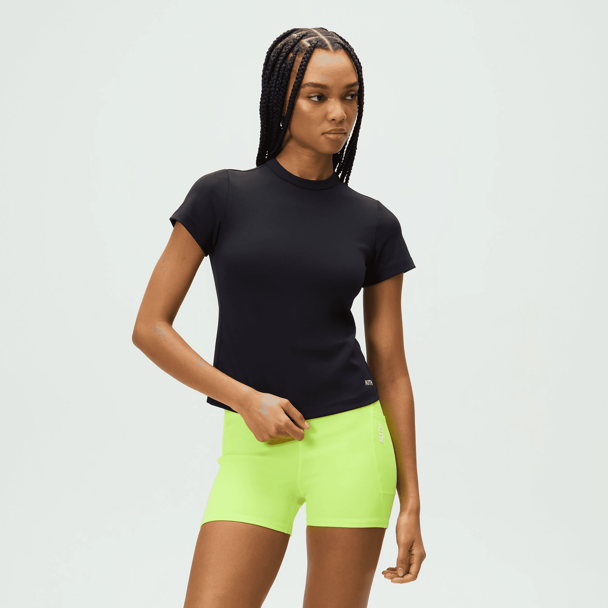 Kith Women Active Mulberry IV Tee - Black — Image 4