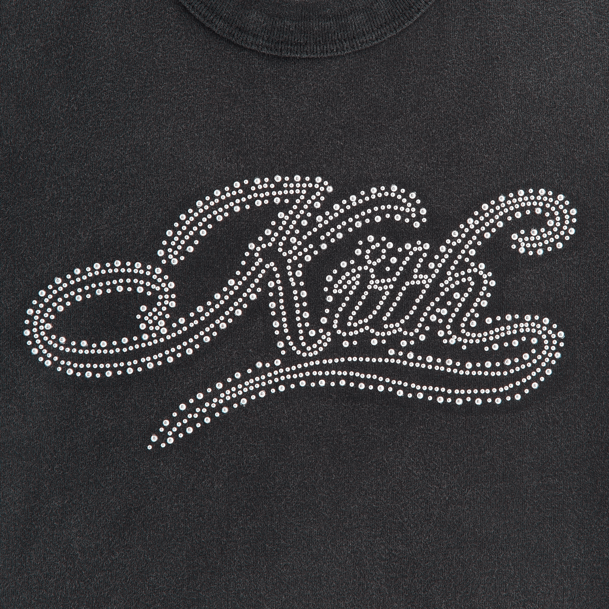 Kith Women Mulberry Studded Vintage Tee - Black — Image 2