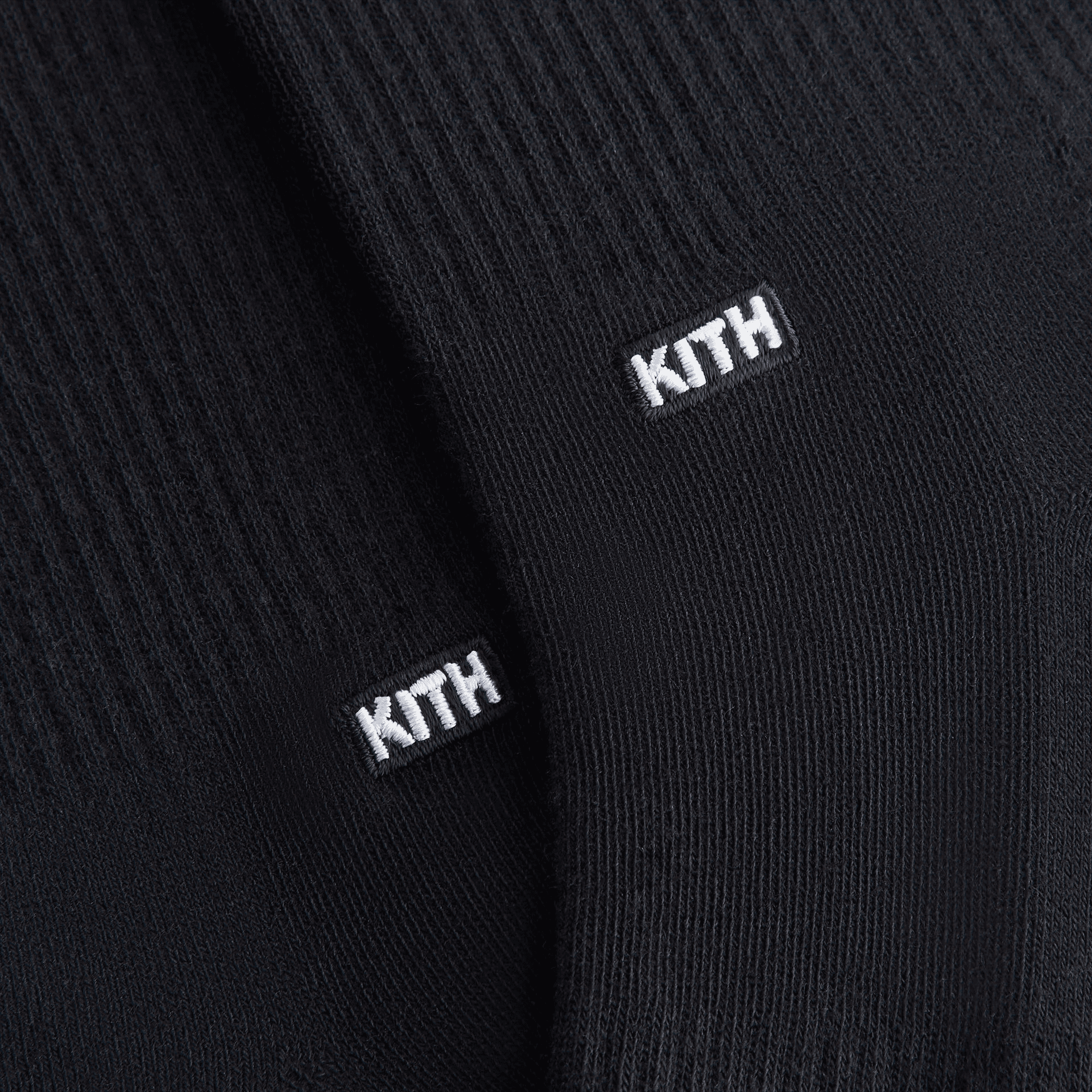Kith Women Script Light Mid Calf 3-Pack Crew Socks - Multi — Image 3