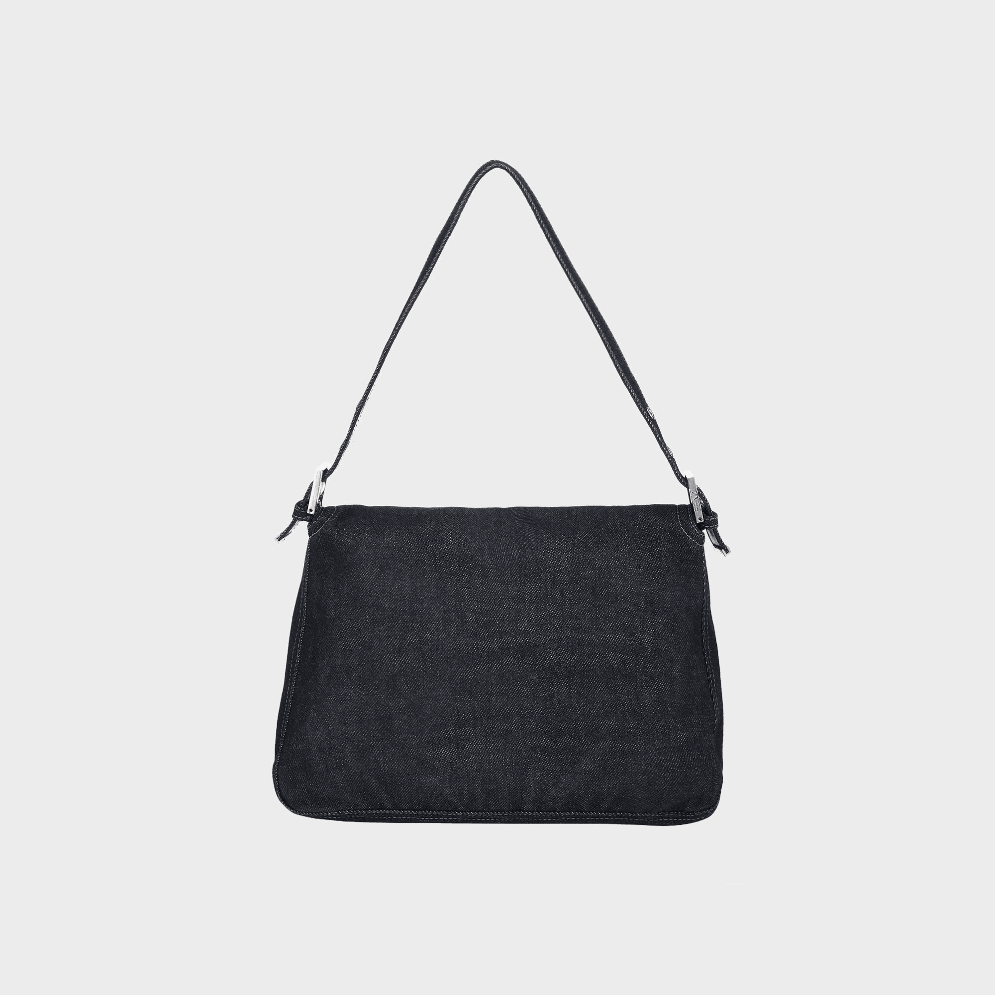 WGACA Fendi Denim Mama Baguette - Blue — Image 2