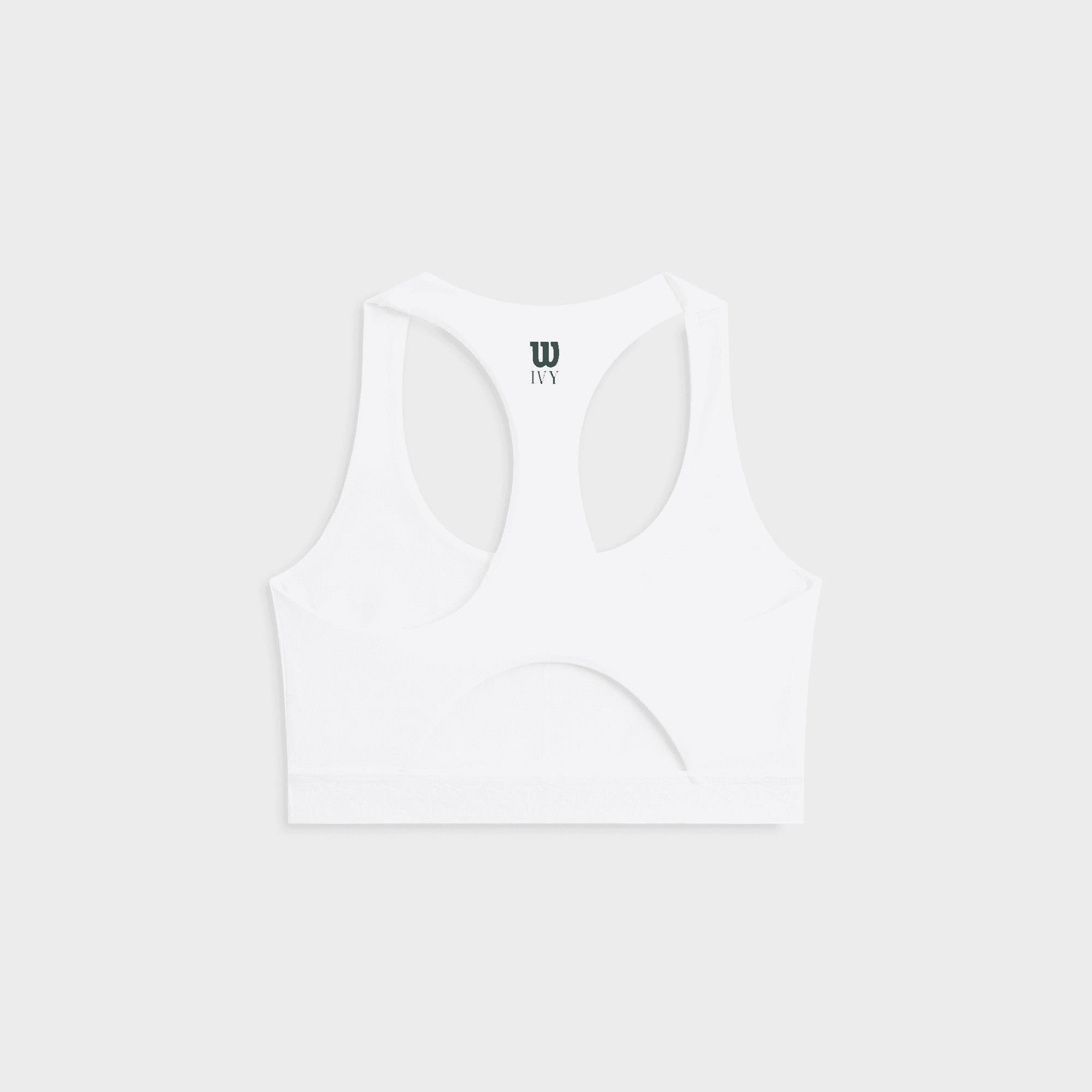 Kith Ivy for Wilson Women's Doubles Racerback Bra - White — Image 6