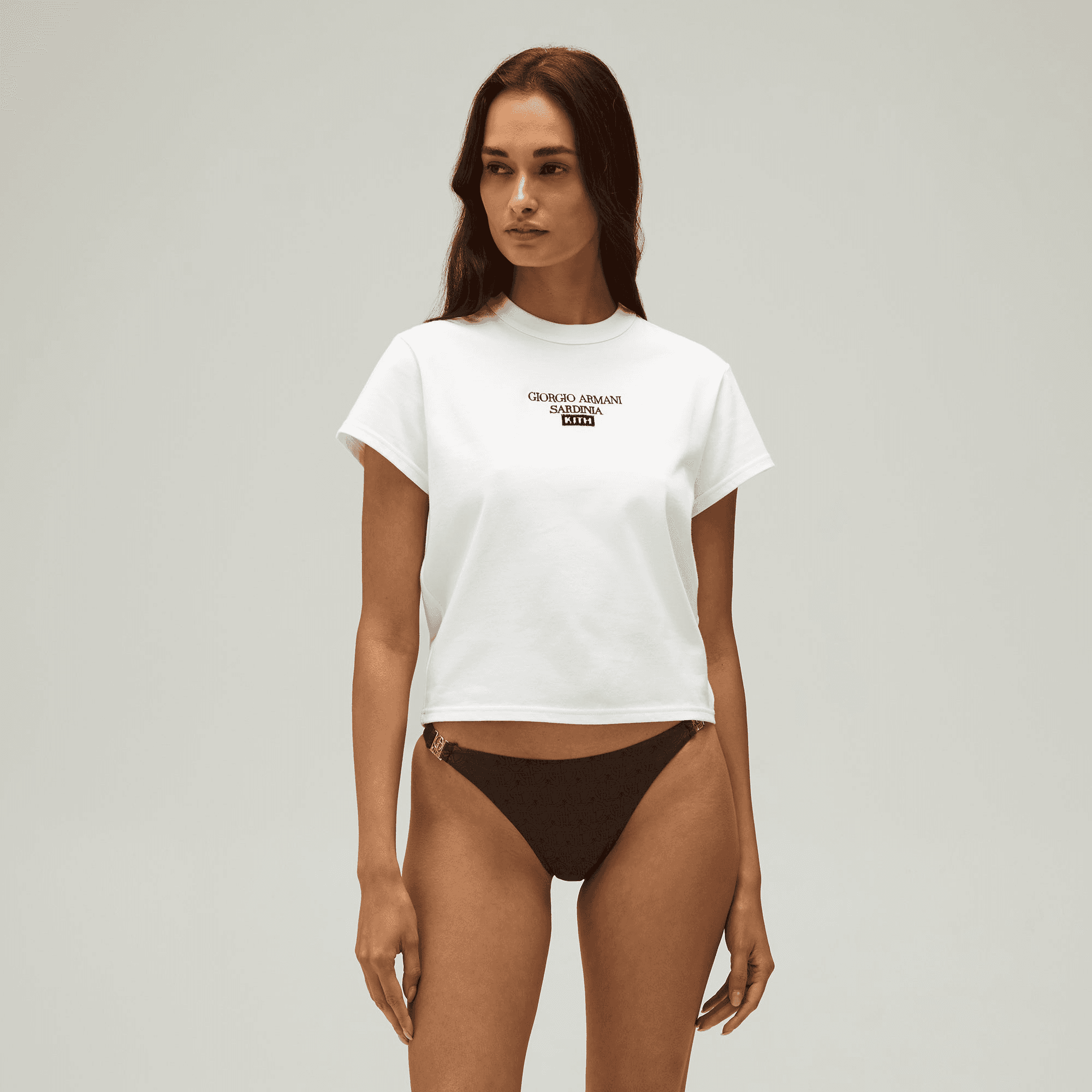 Giorgio Armani & Kith Women Sardinia Mulberry Tee - White — Image 6