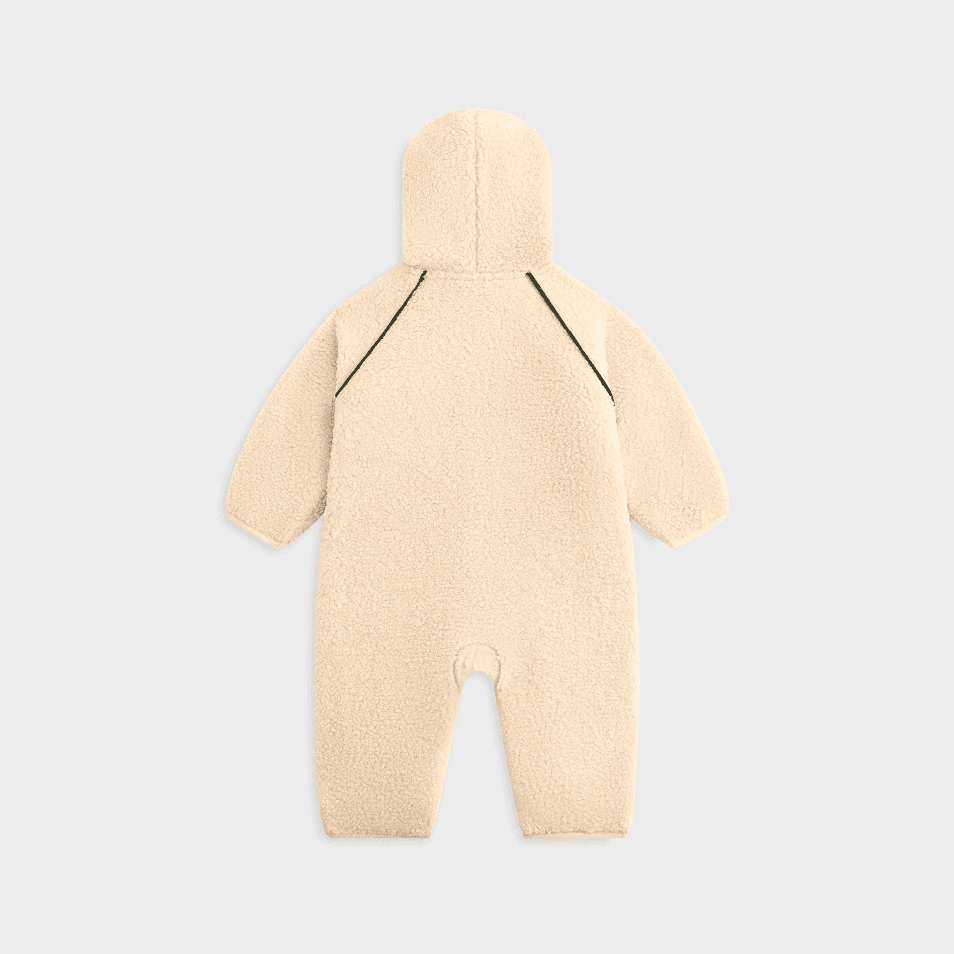 Kith Baby Logo Sherpa Coverall - Oat — Image 6