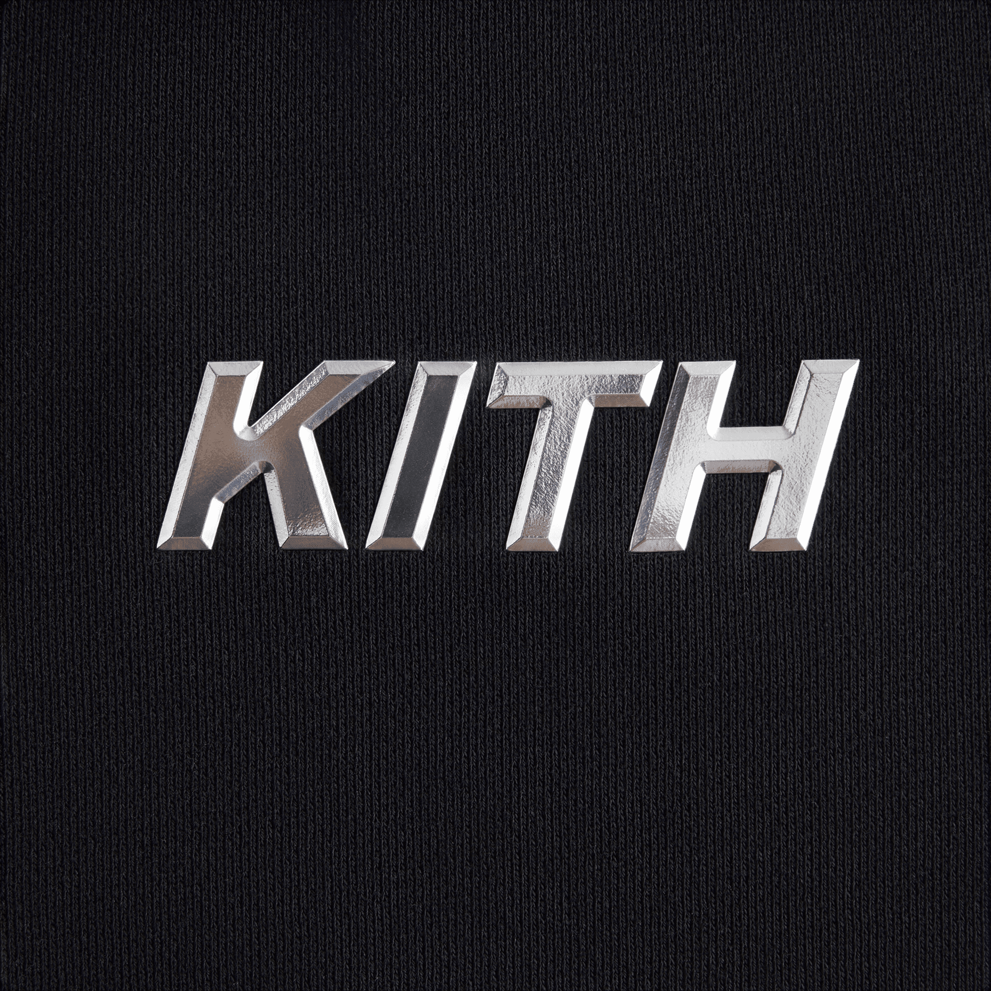 Kith Kids Novelty Logo Raglan Liam Crewneck - Black — Image 2