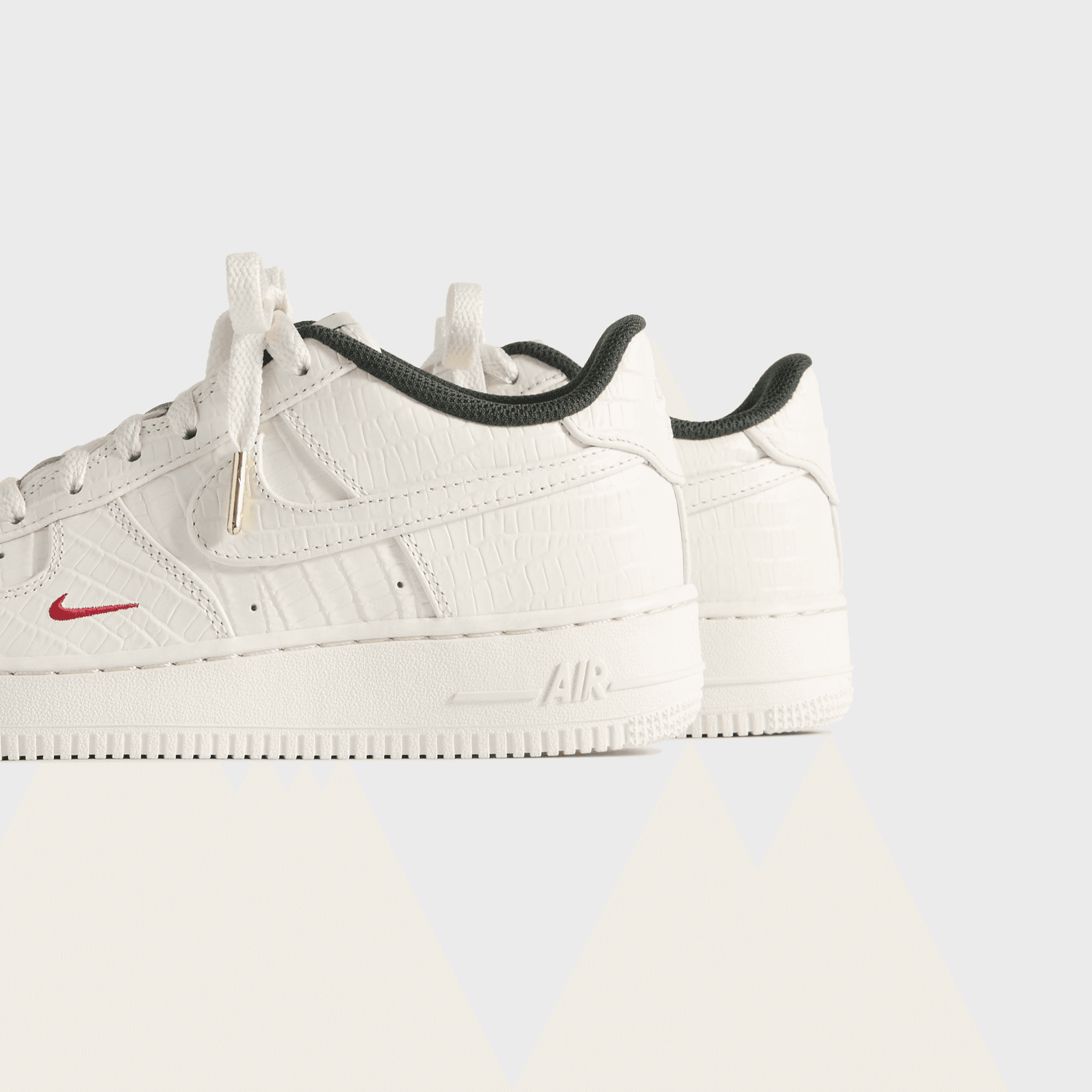 Kith for Nike GS Air Force 1 - Phantom / Black Spruce / Varsity Red — Image 5