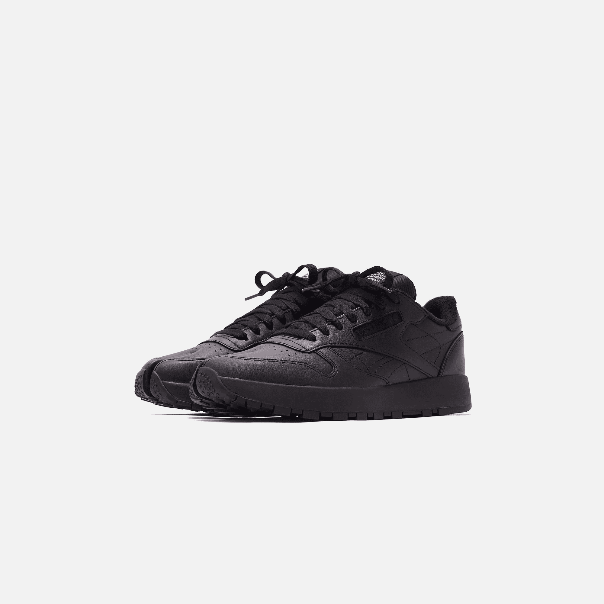 Reebok x Margiela Classic Leather Tabi - Black — Image 5