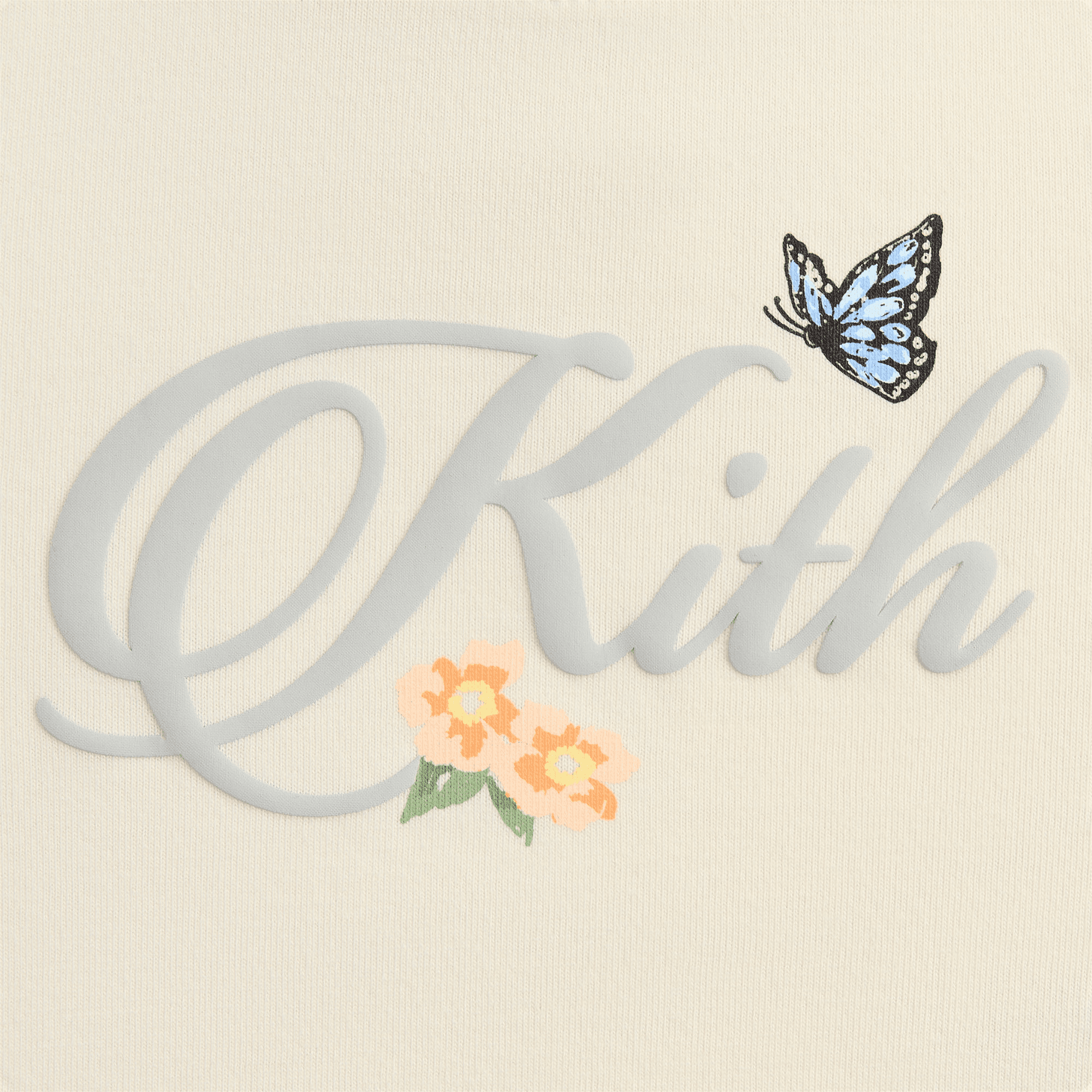 Kith Baby Script Tee - Sandrift — Image 2