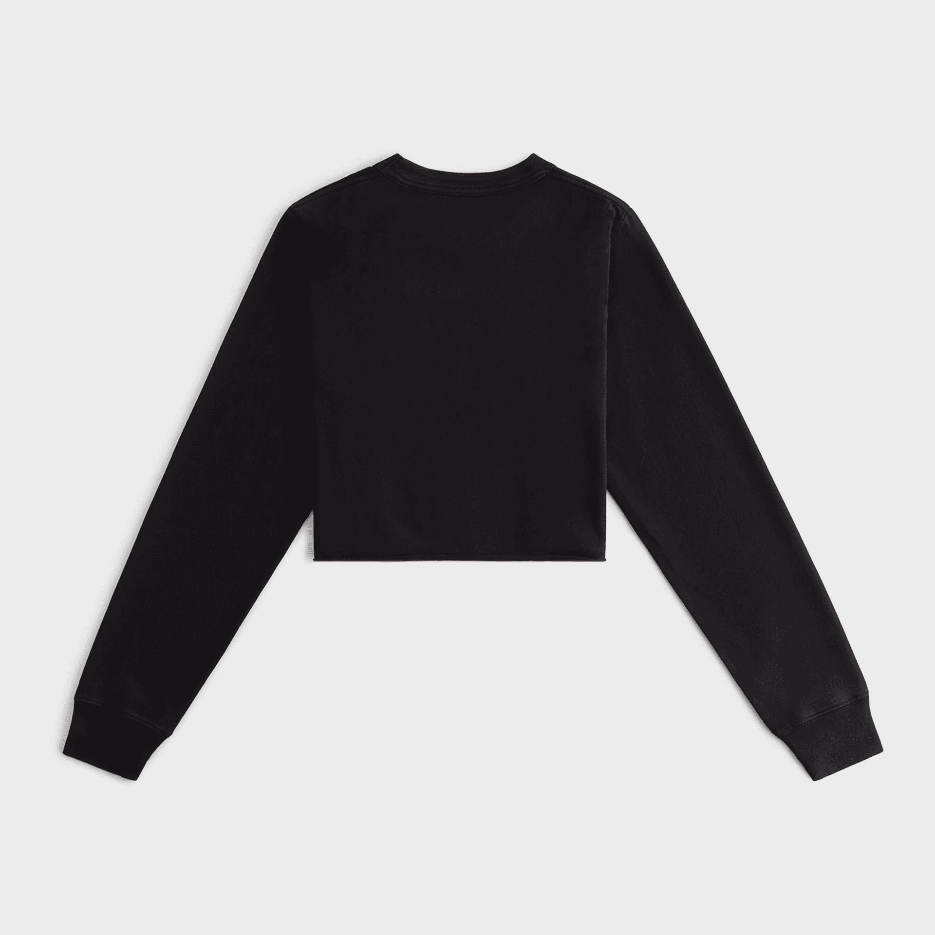 Kith Women Lucy Cropped Long Sleeve II Tee - Mass — Image 6