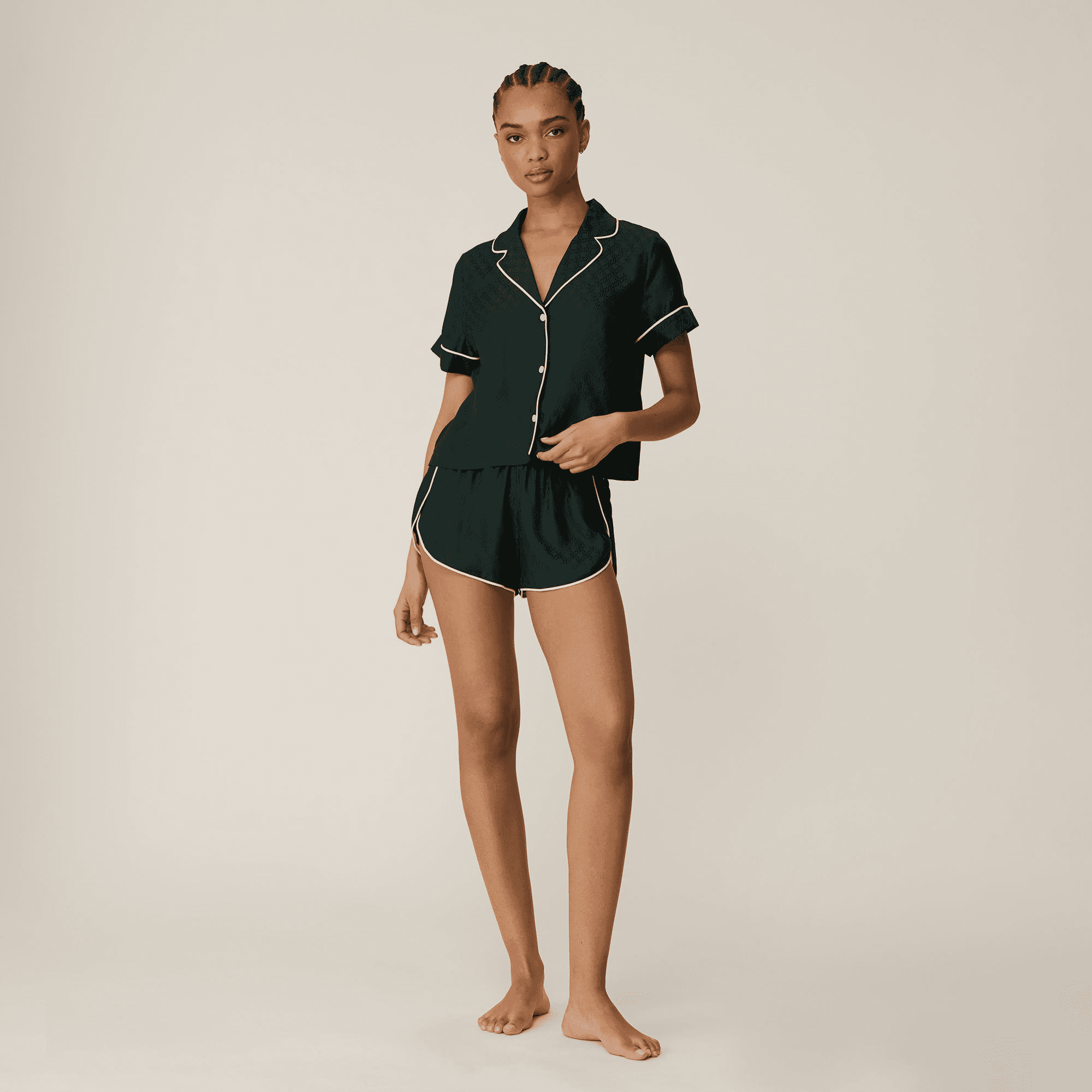 Kith Women Crest Monogram Pajama Set - Stadium — Image 8