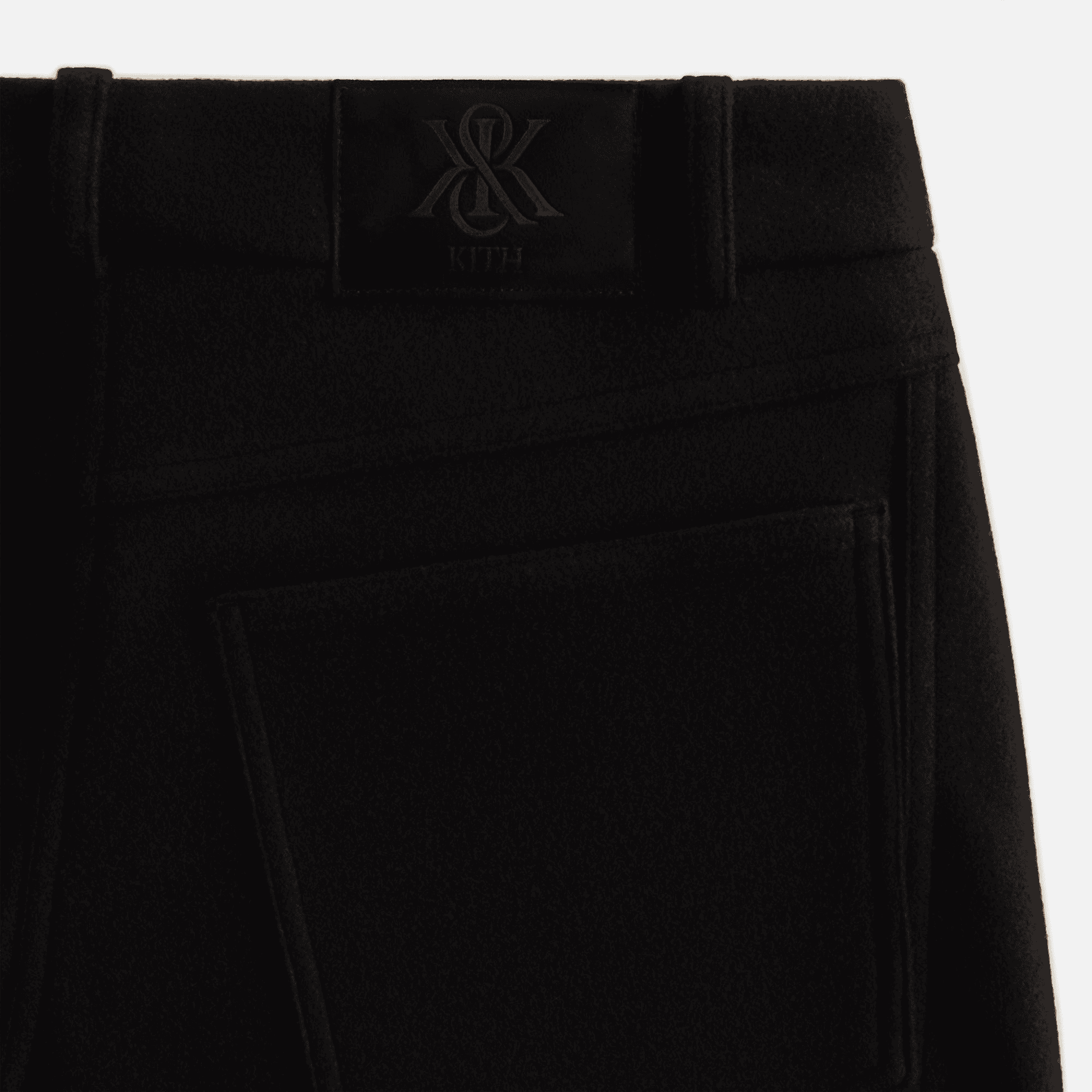 Kith Women Miren II Melton Pant - Black — Image 5