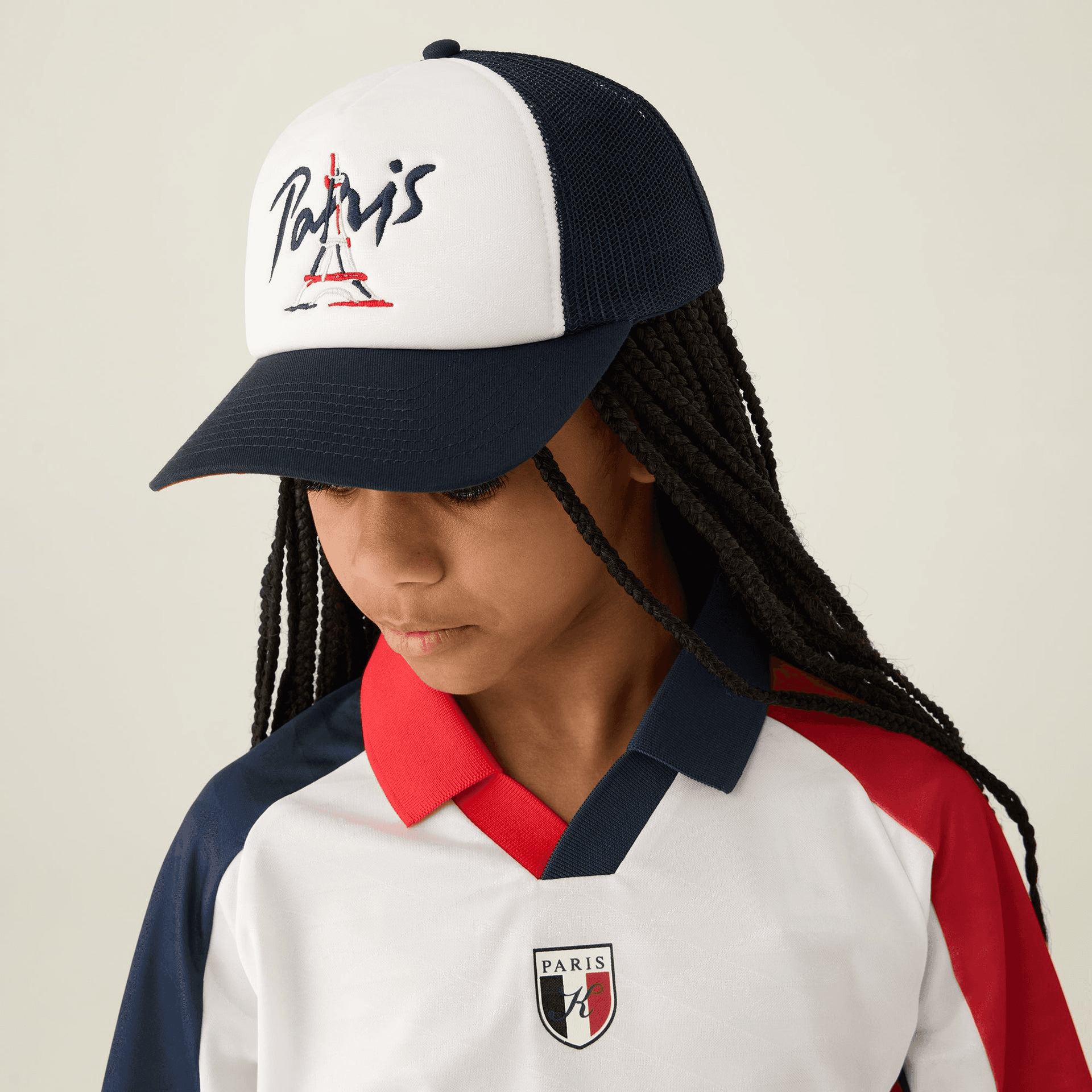 Kith Kids Paris Regional Trucker Hat - Nocturnal — Image 5