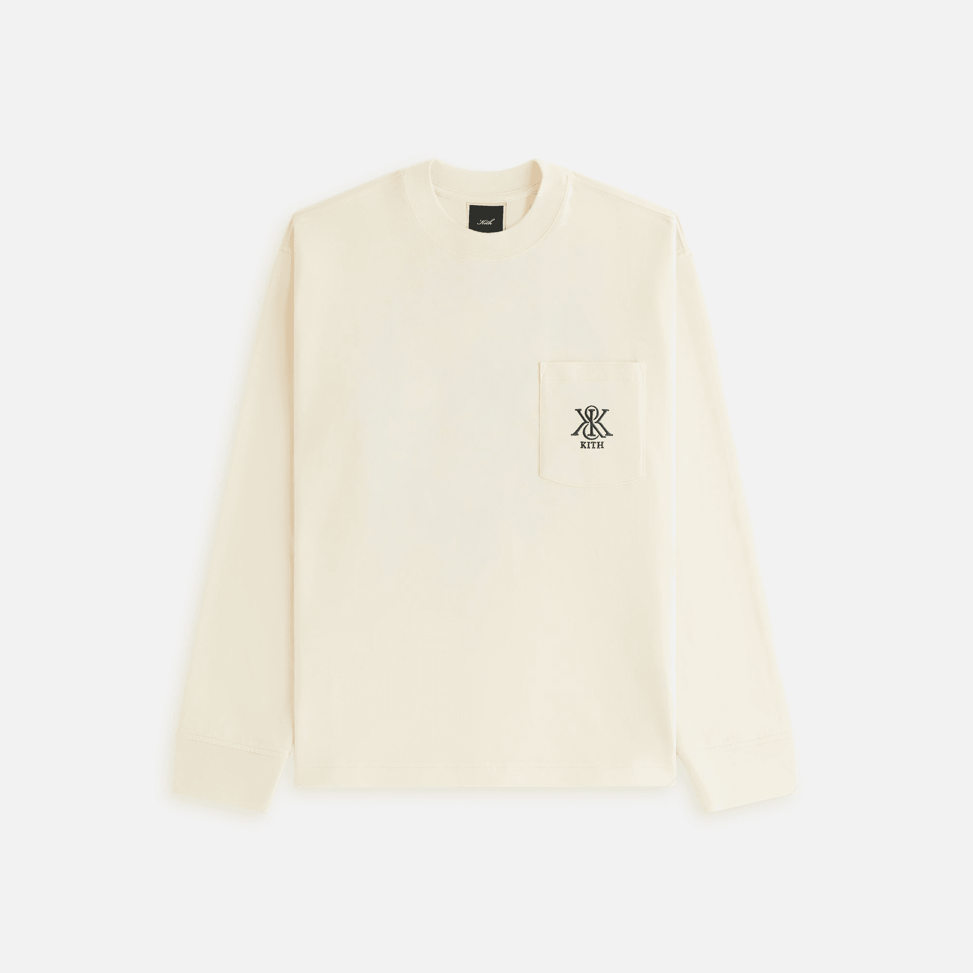 Kith Women Oversized Sonoma Crest Long Sleeve - Muslin