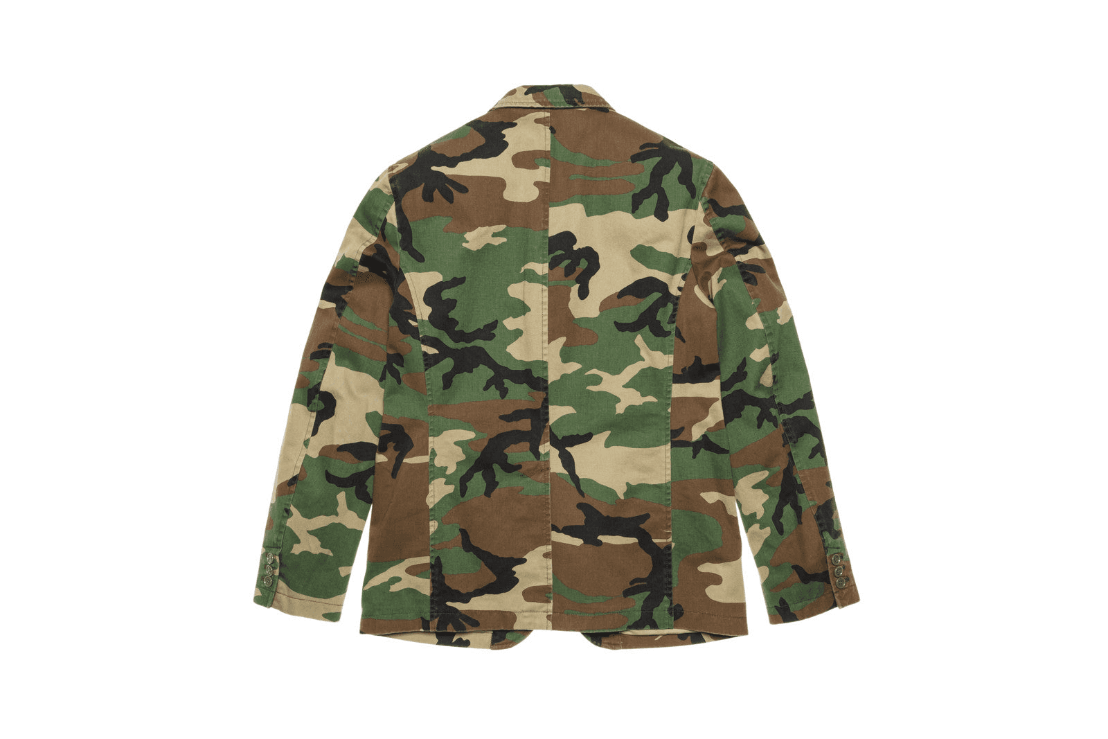 Ones Stroke Cotton Twill Blazer - Camo — Image 5