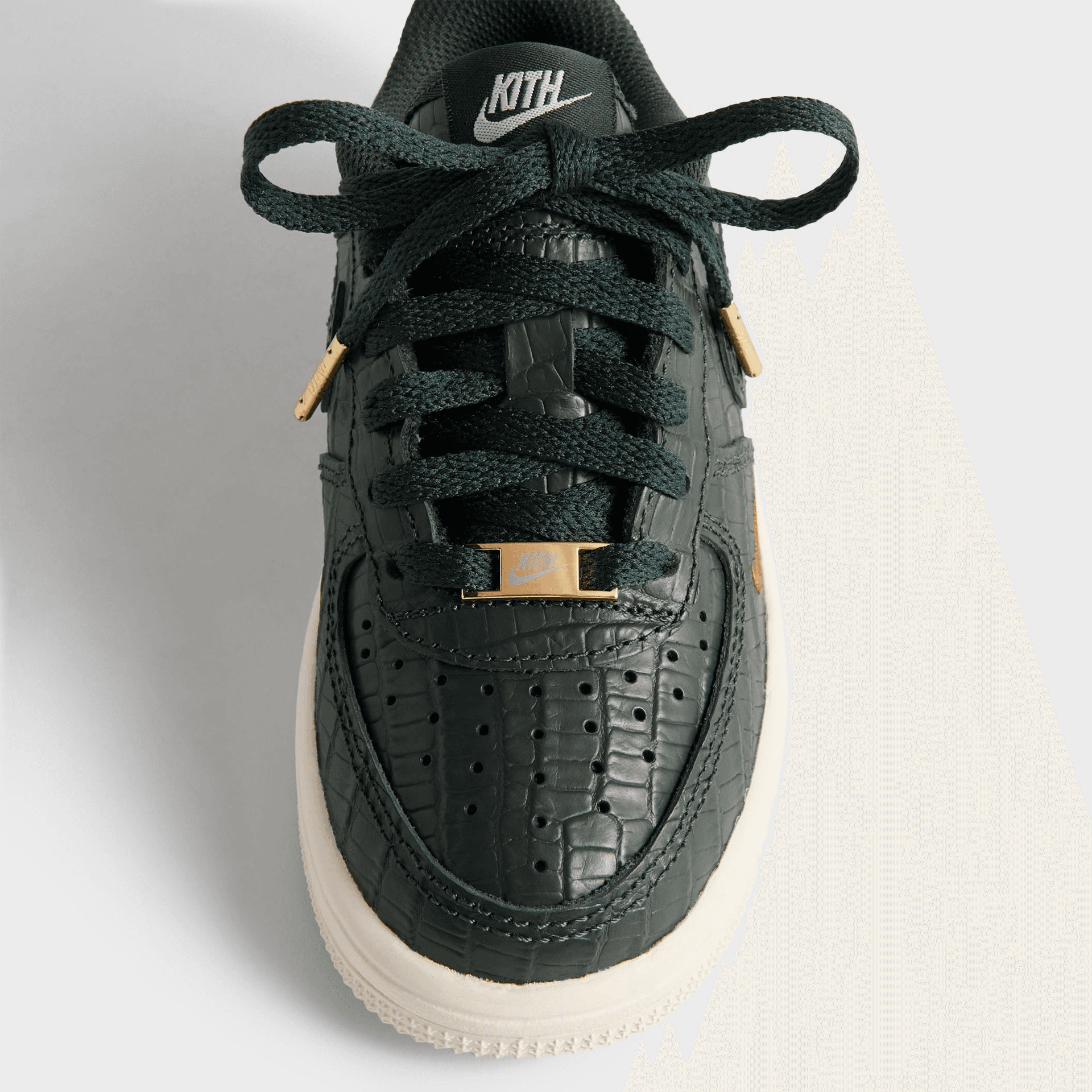 Kith for Nike PS Air Force 1 - Black Spruce / Phantom / Varsity Red — Image 4