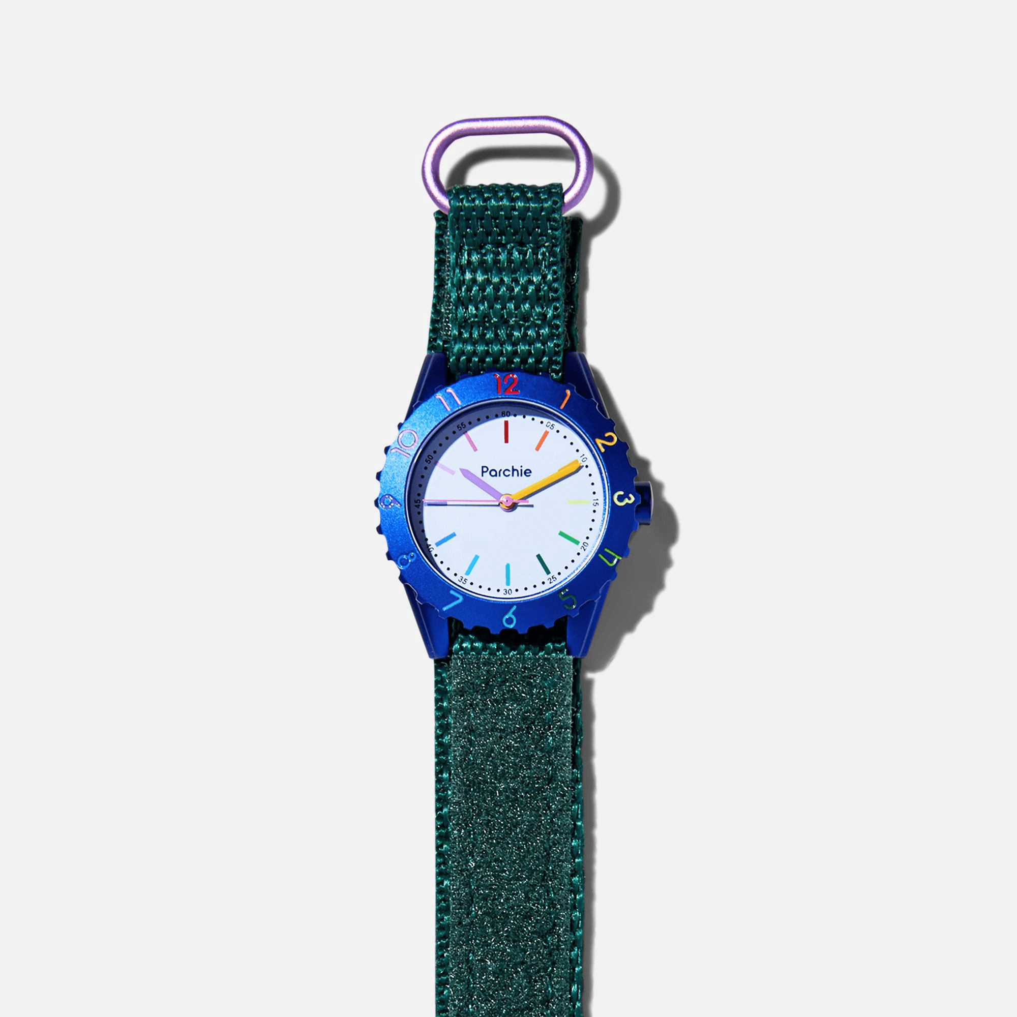 Parchie Creative-Time Watch - Blue / Green / Rainbow — Image 3