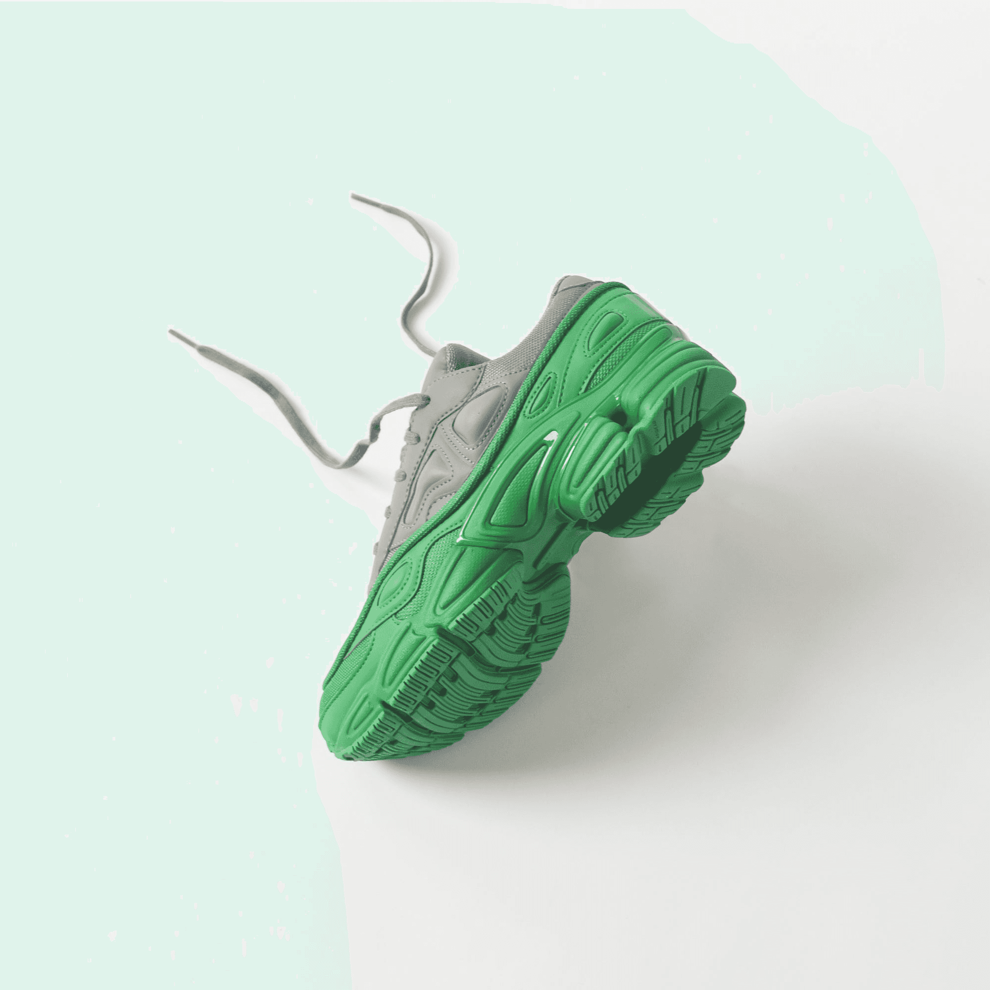 adidas by Raf Simons Ozweego - Grey / Green