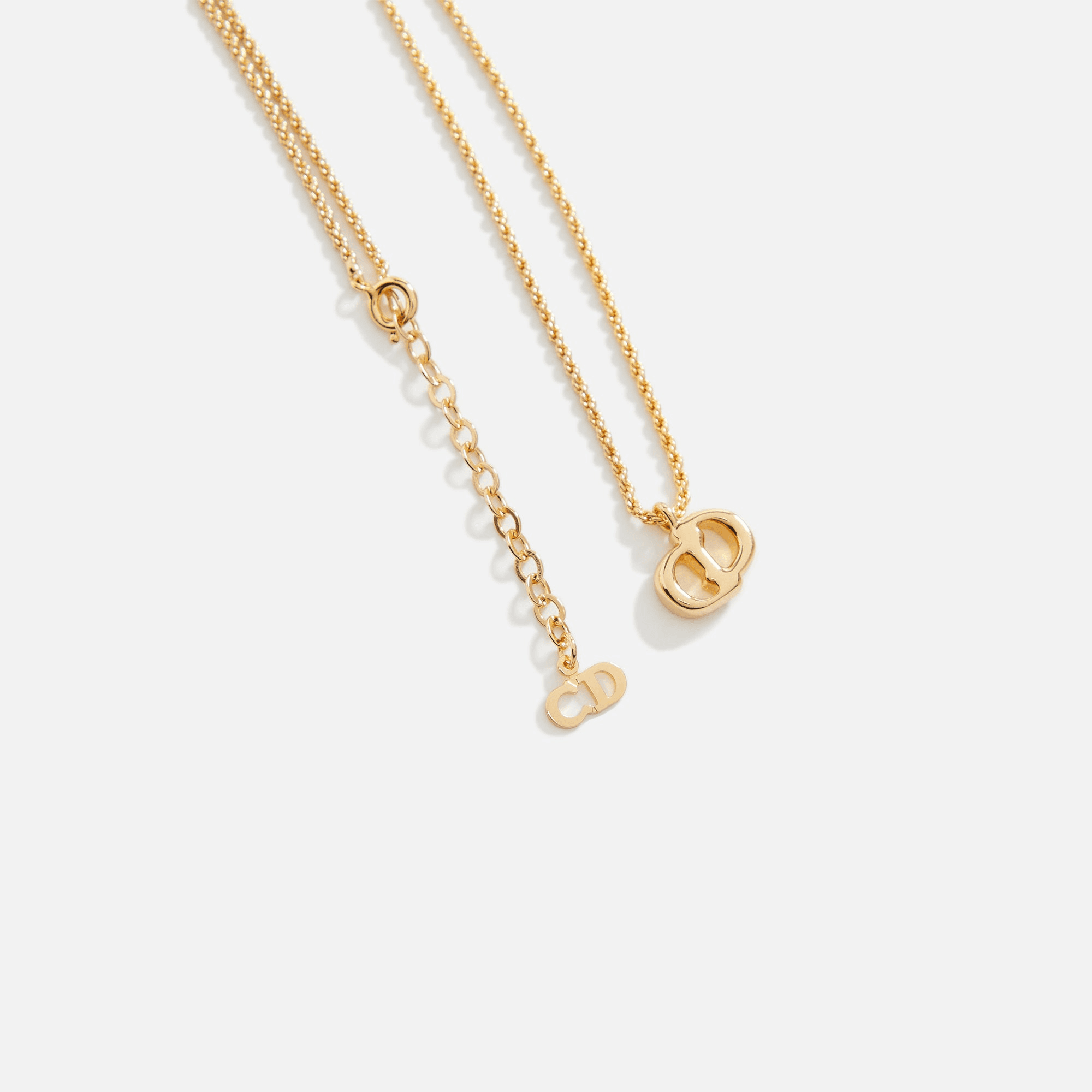 WGACA Dior CD Necklace - Gold — Image 2