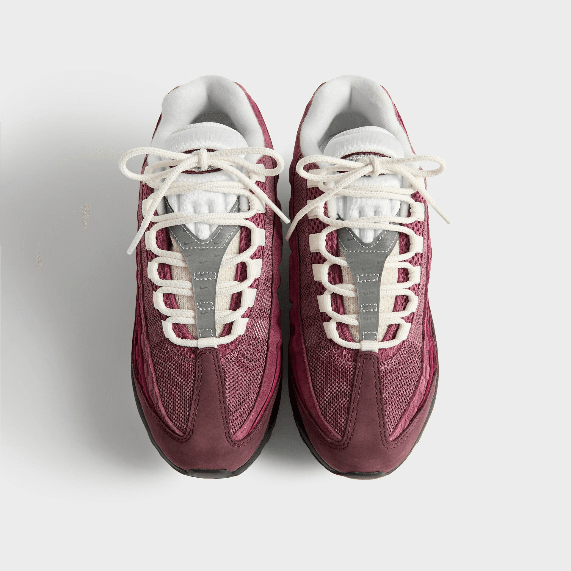 Kith for Nike GS Air Max 95 - El Dorado / Sail / Dark Beetroot / Rush Maroon — Image 4