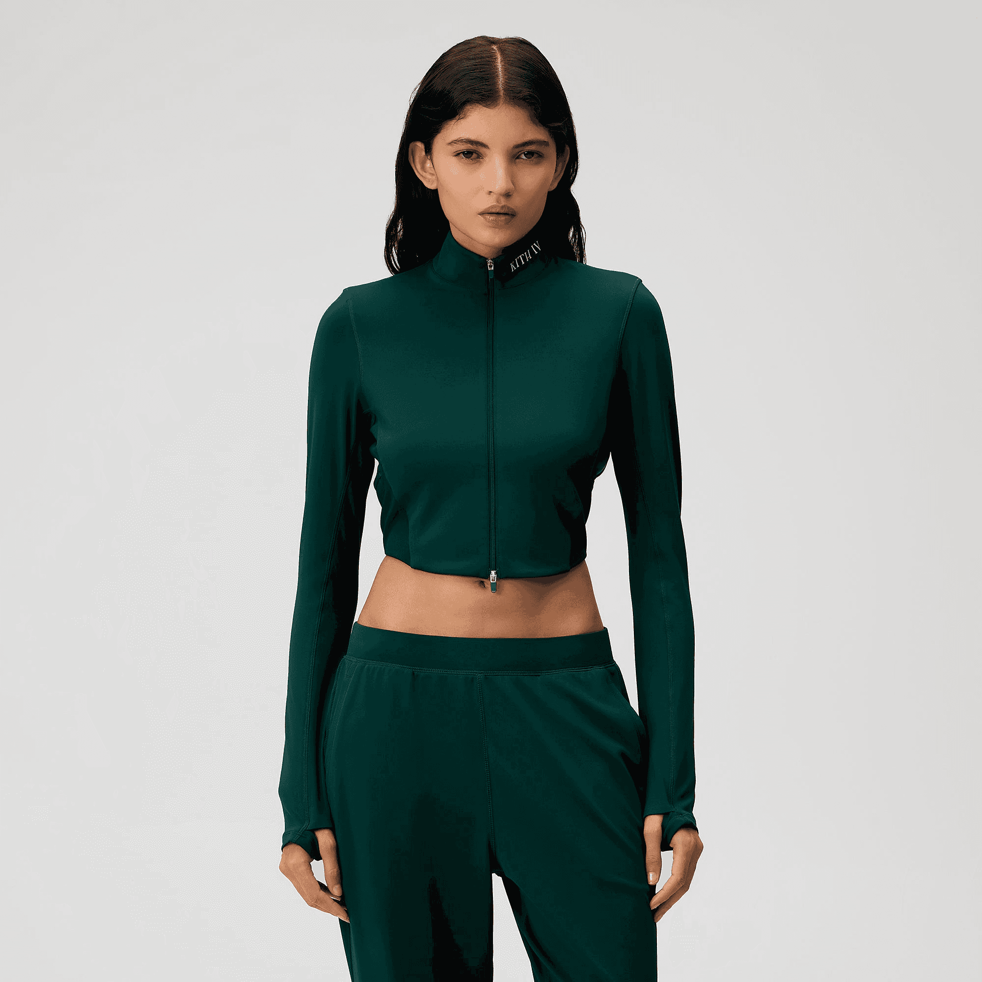 Kith Ivy for Wilson Women's Court 1 Jacket 2.0 - Ivy Green — Image 4