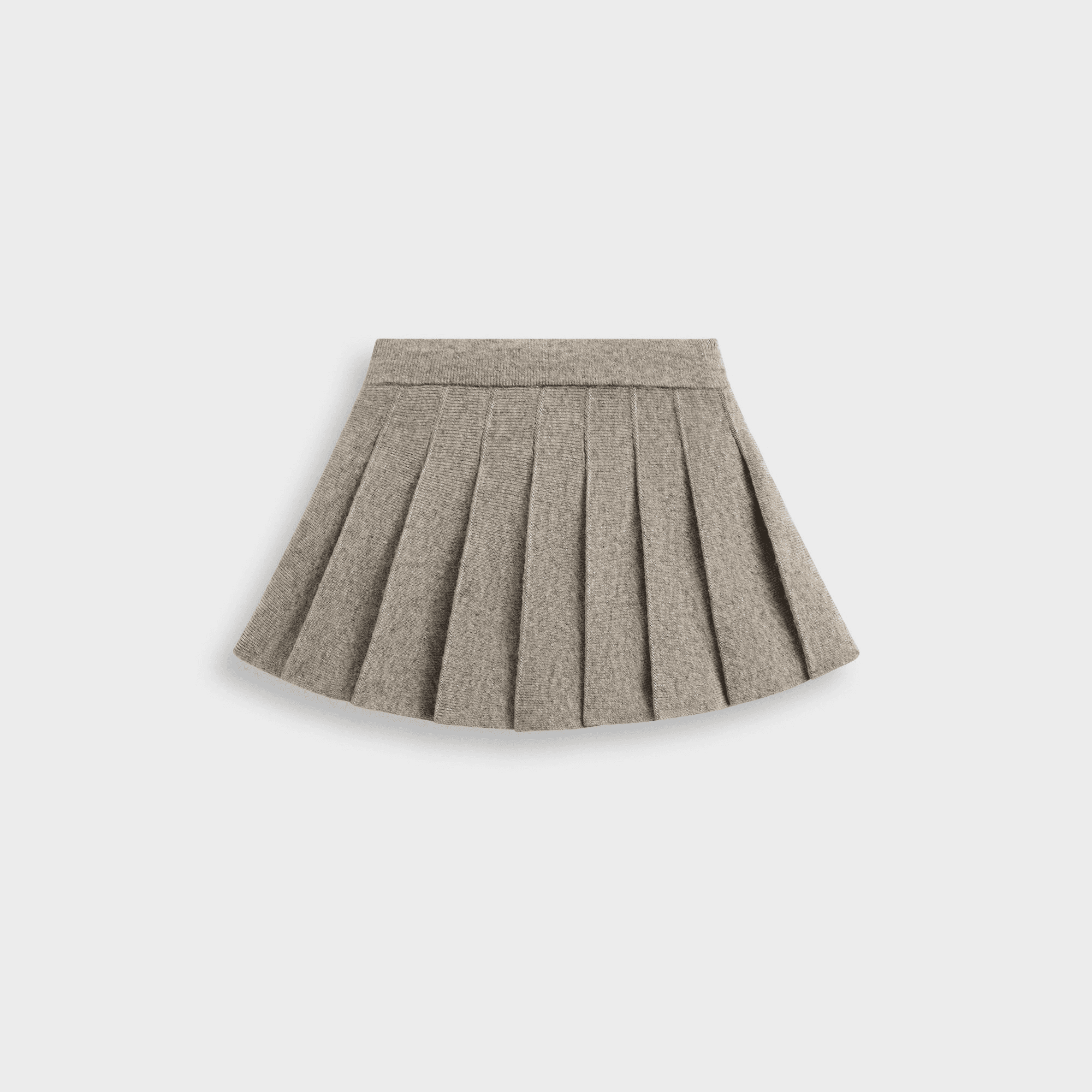 Kith Baby Pleated Sweater Skort - Graphite — Image 4