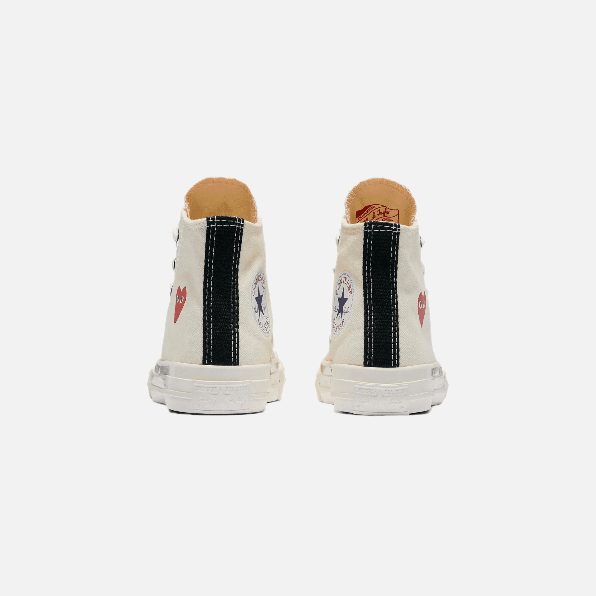 Comme Des Garçons Play x Converse Kids Chuck 70 High Top - Black — Image 2