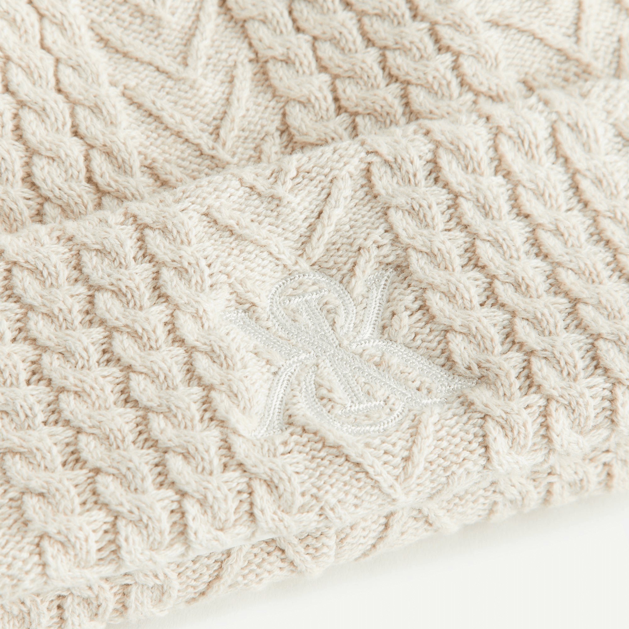 Kith Women Pom Pom Beanie - Sandy Heather — Image 2