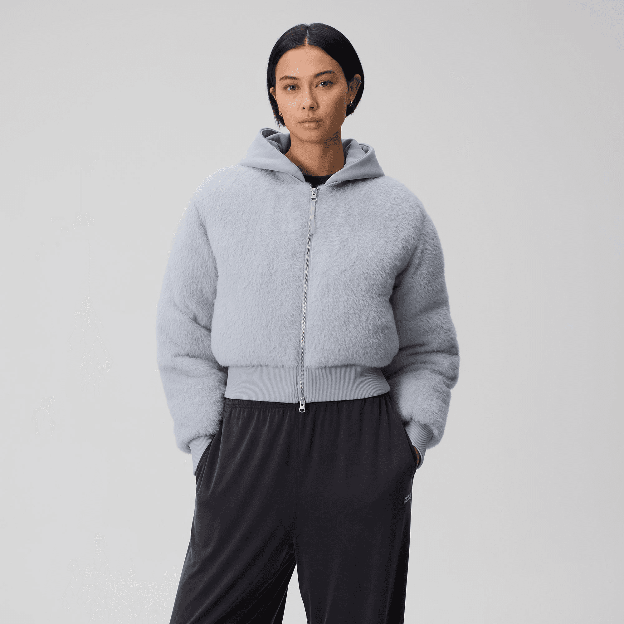 Kith Women Gorman II Teddy Bomber - Flurry — Image 5