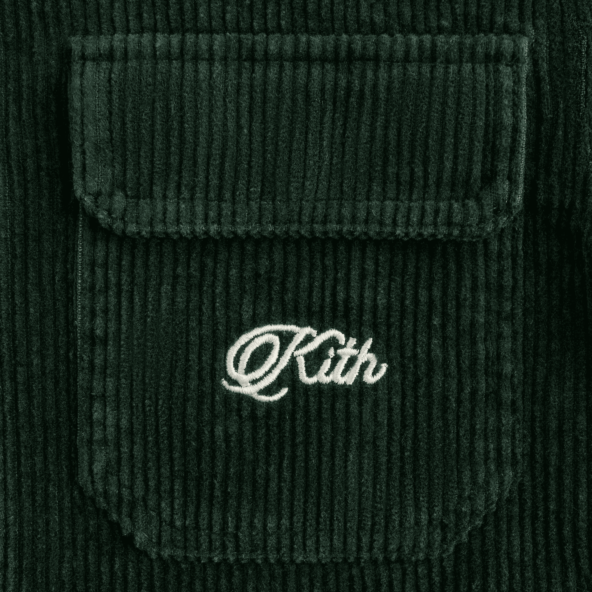 Kith Kids Cord Rowan Shirt - Stadium — Image 3