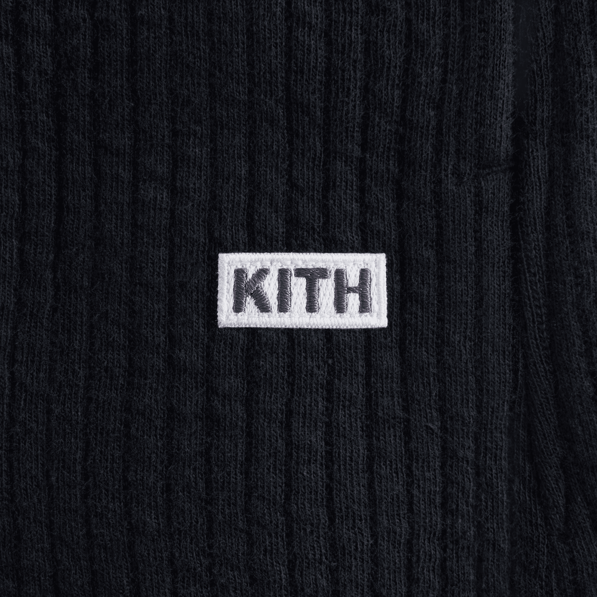 Kith Kids Quilted Nelson Sweatpant - Black — Image 2