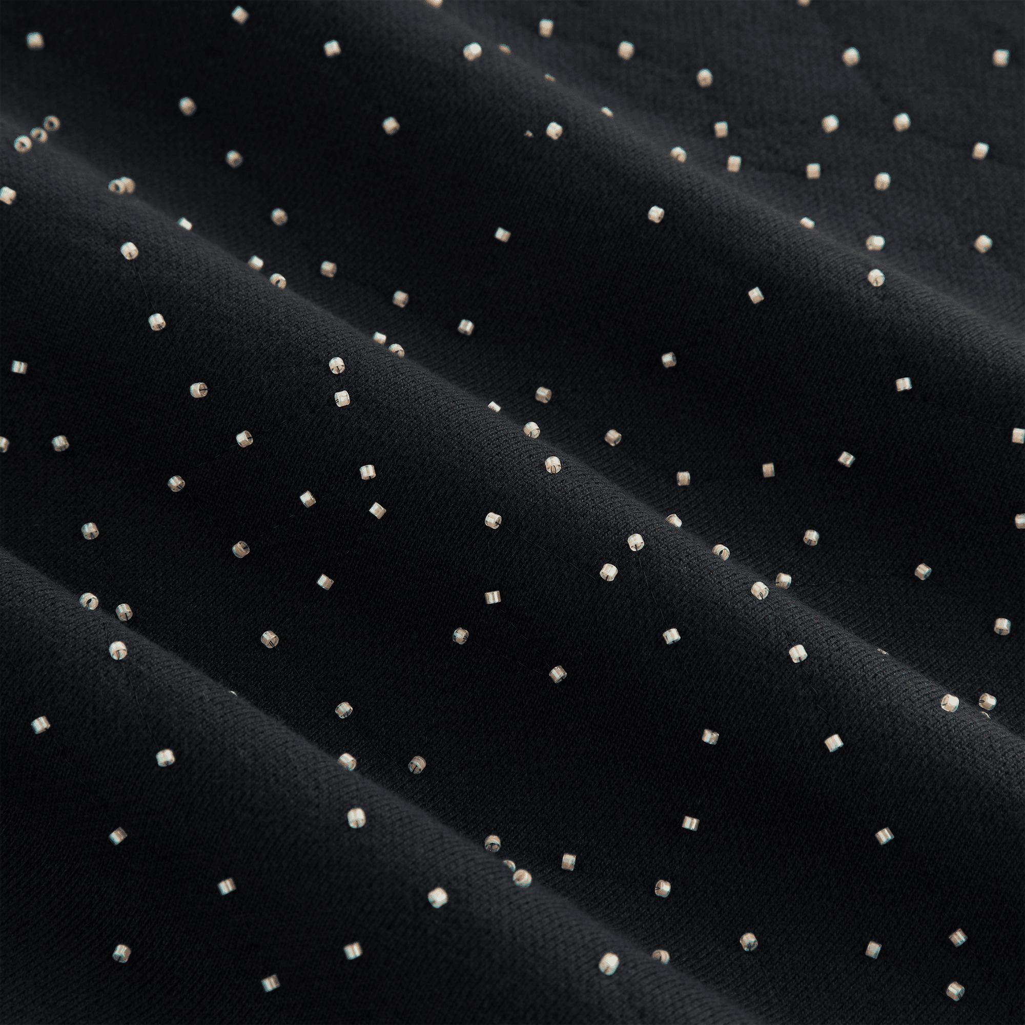 Kith Women Maverick Beaded Crest Hoodie - Black — Image 3