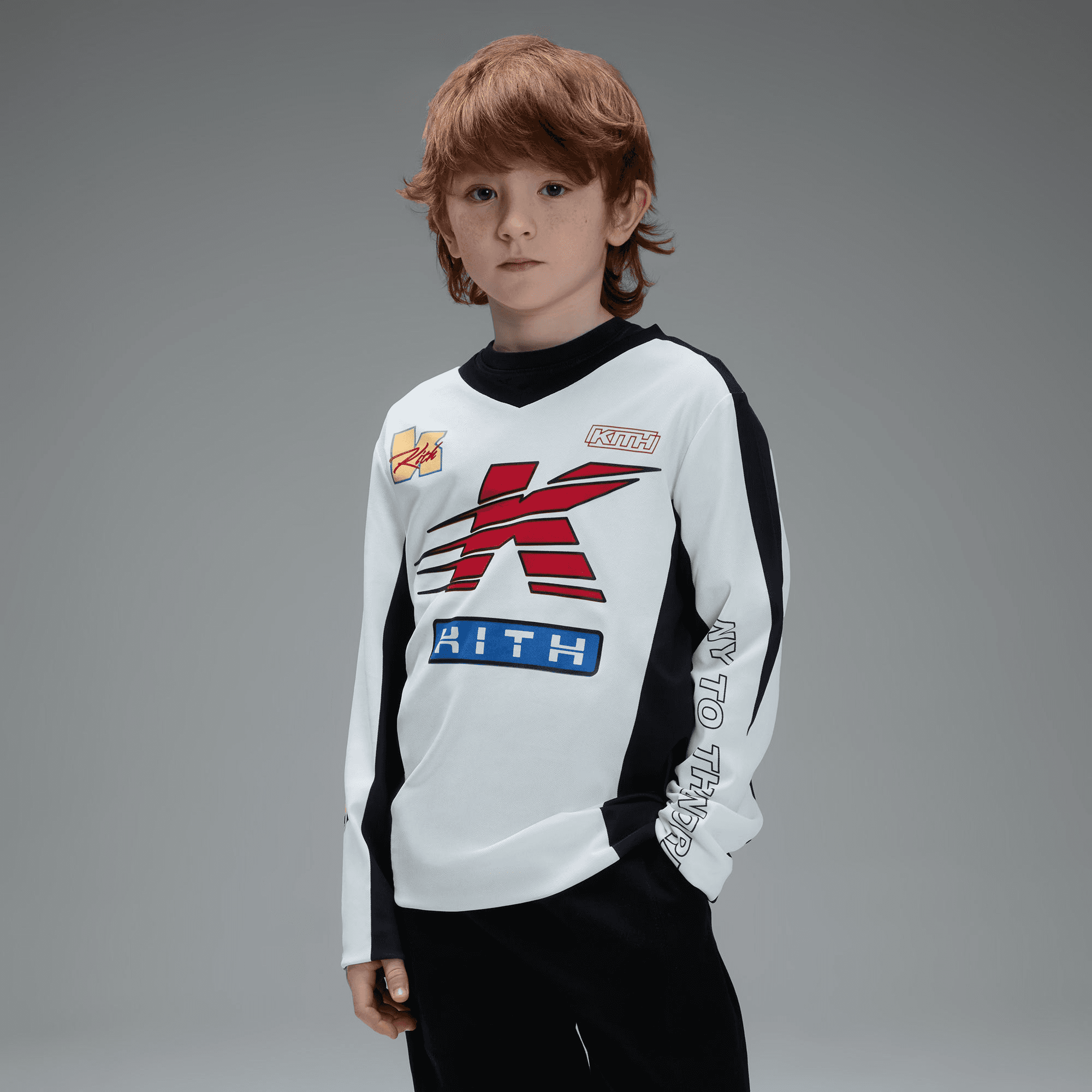 Kith Kids Ridley Speed Logo Shirt - Sandrift — Image 7