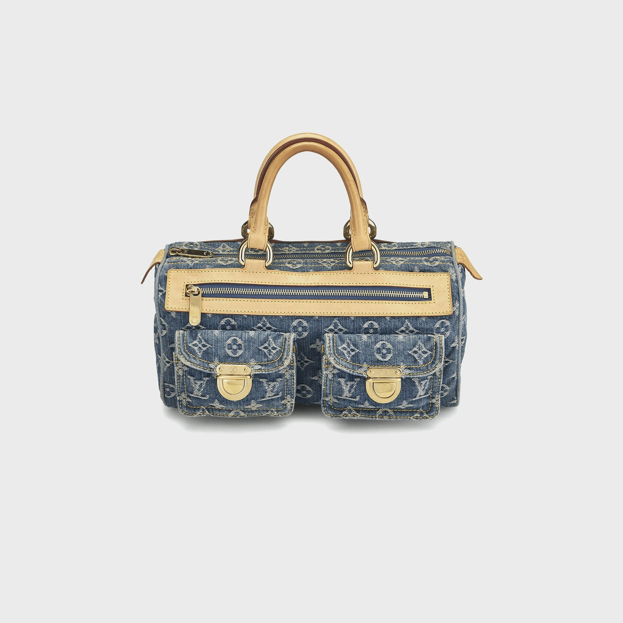 WGACA Louis Vuitton Denim Neo Speedy - Blue