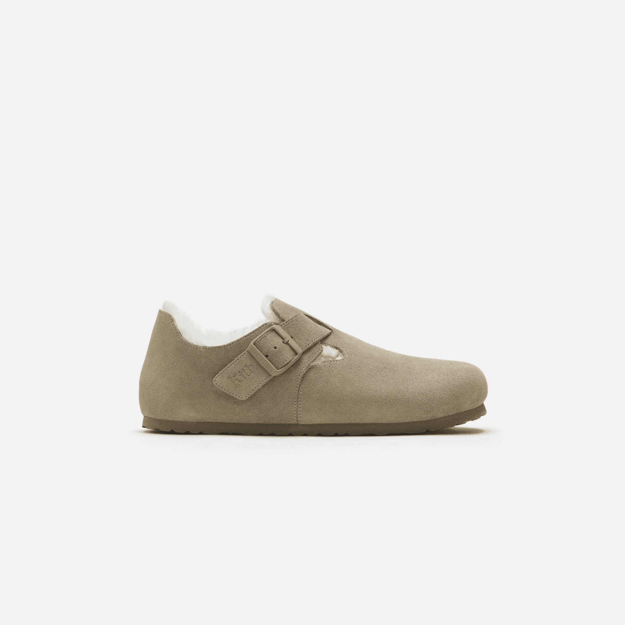 Kith Women for Birkenstock London Shearling - Faded Khaki — Image 5