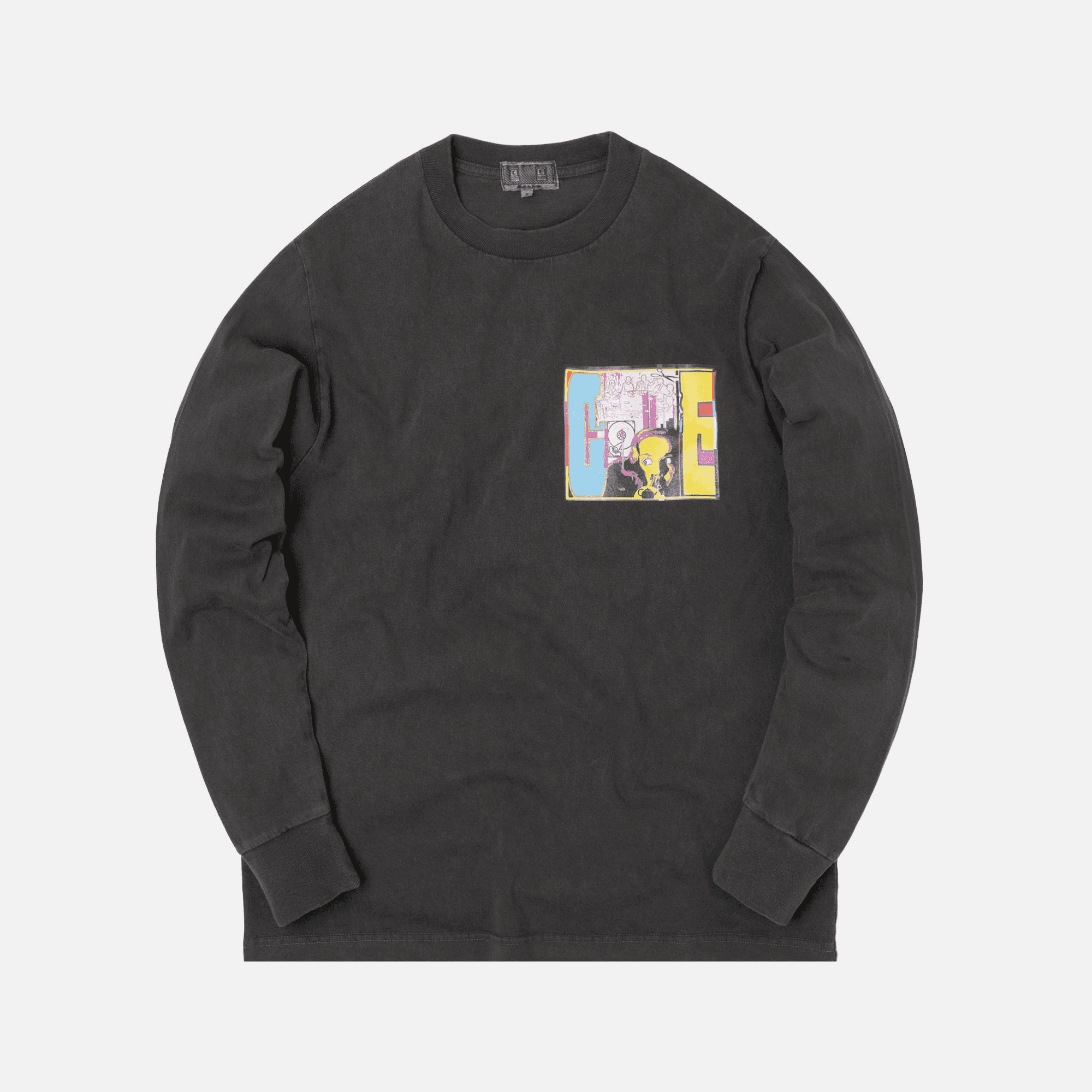 Cav Empt MD THINKtank L/S Tee - Charcoal