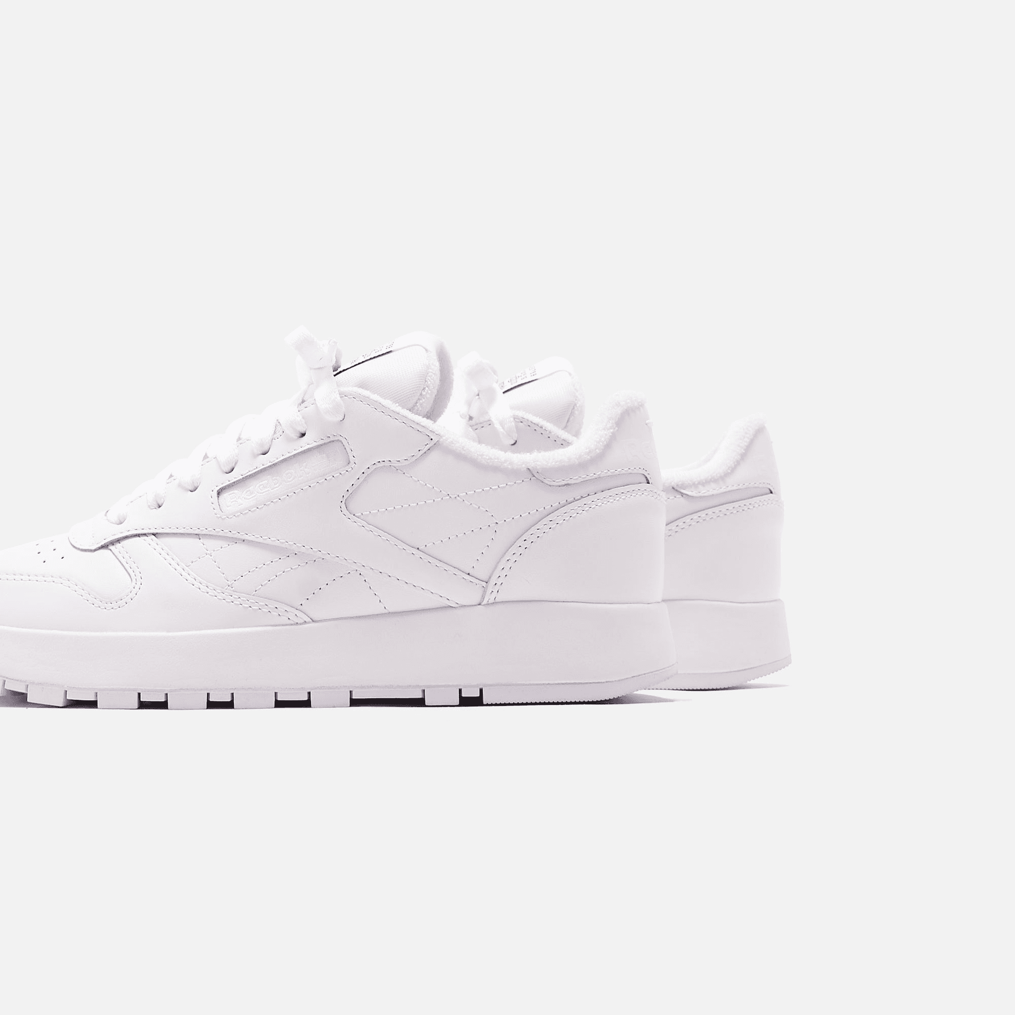 Reebok x Margiela Classic Leather Tabi - White — Image 4