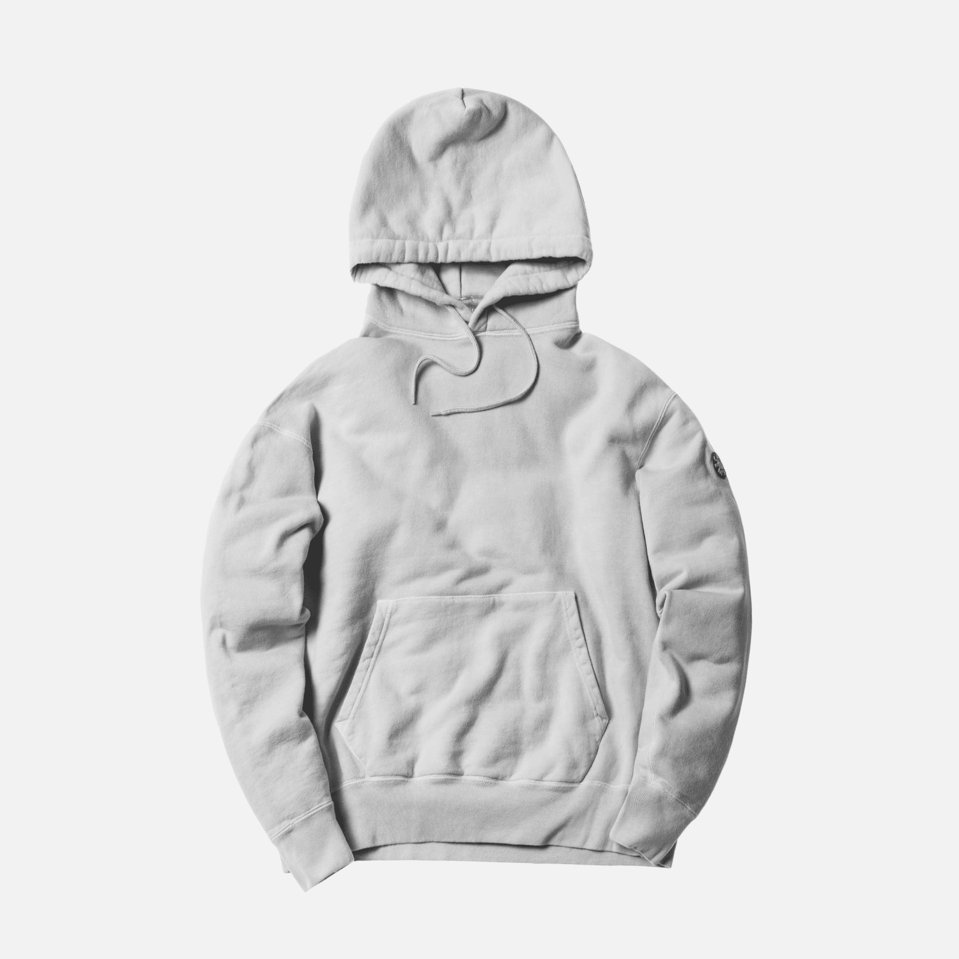 Cav Empt Blank Overdye Heavy Hoodie - Grey