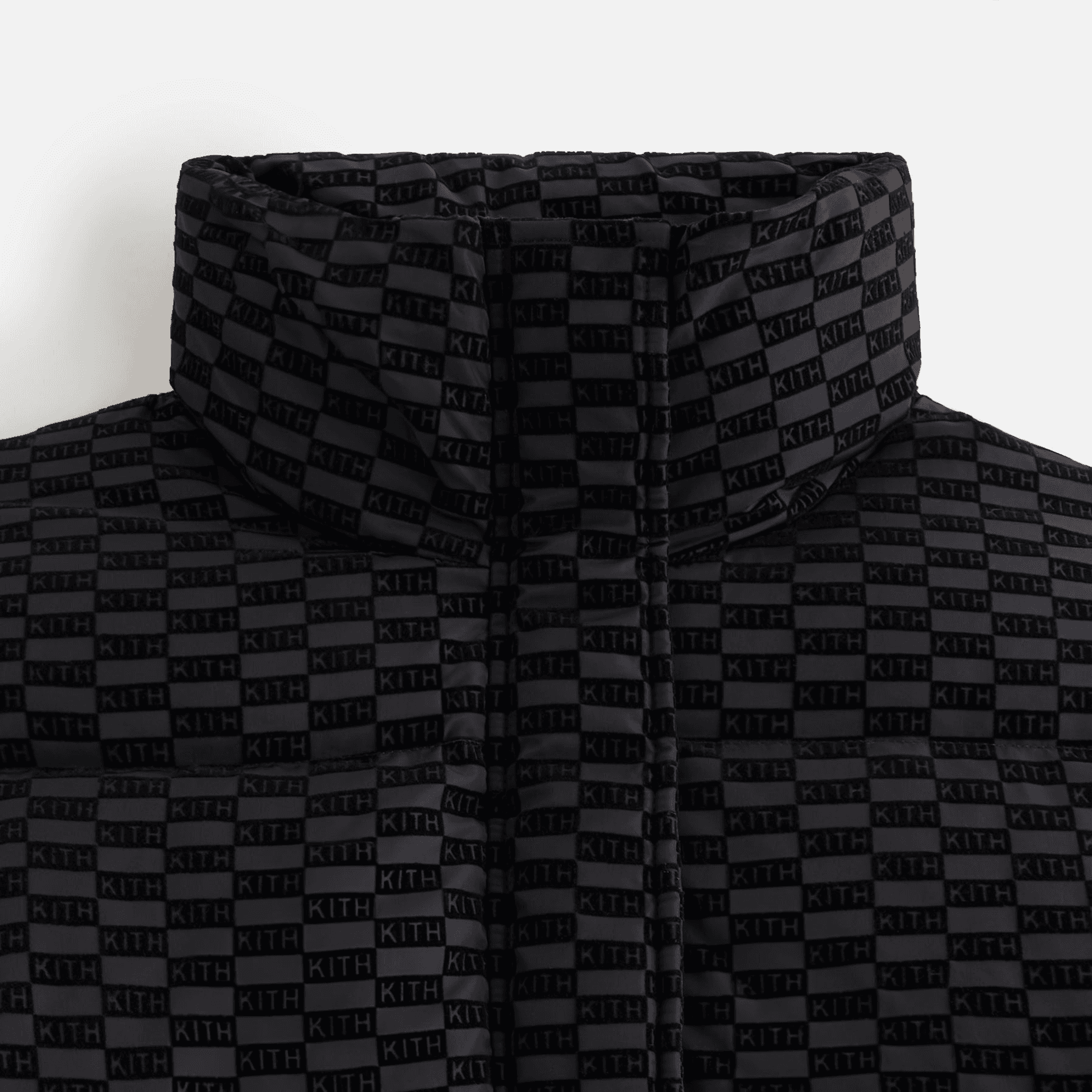 Kith Women Wynne Monogram Convertible Puffer - Black — Image 5
