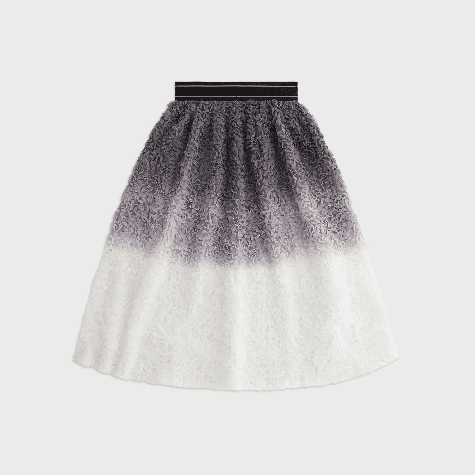 Lisa for Kith Women Rina Ombre Ruffle Midi Skirt - Multi — Image 5