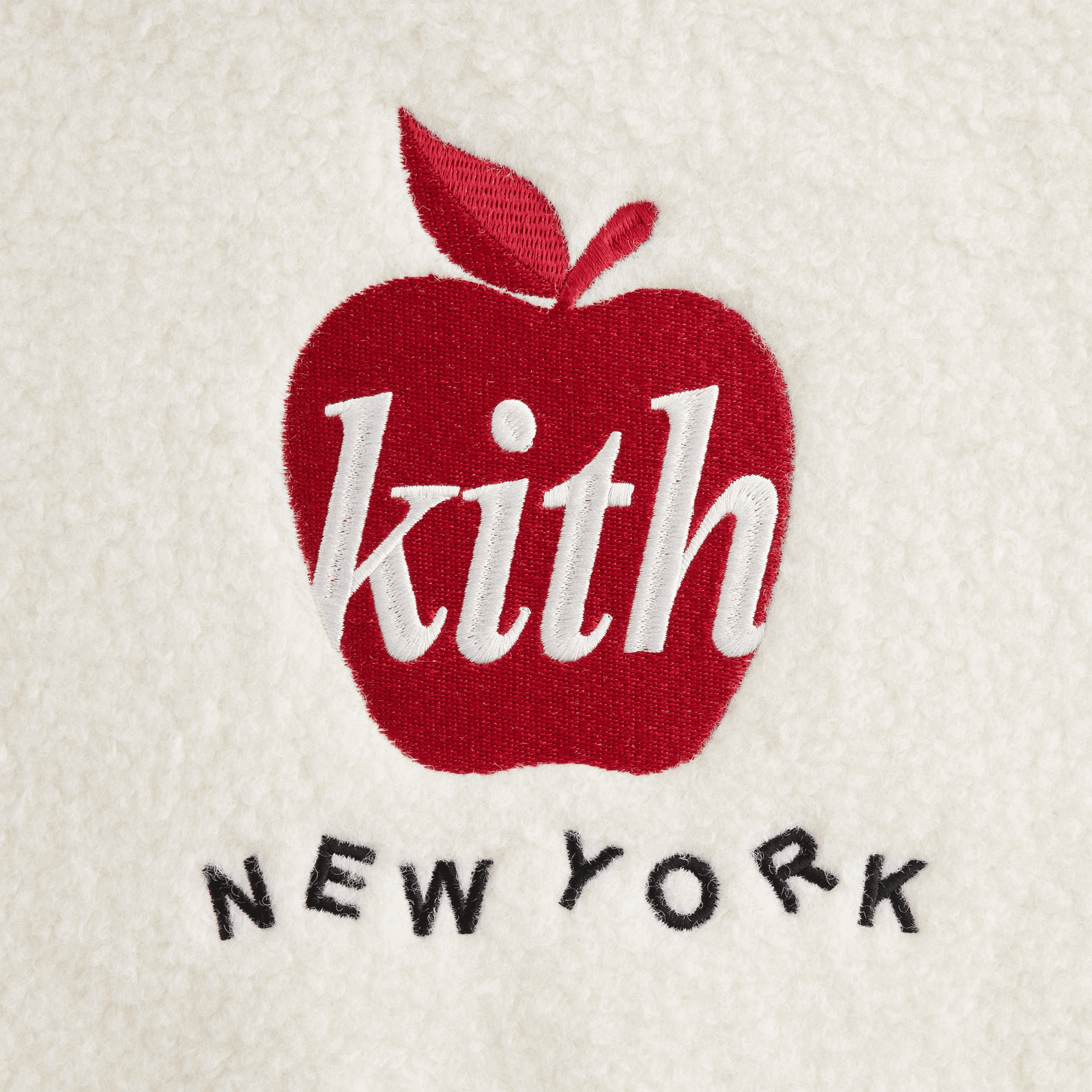 Kith Kids Empire State Sherpa Crewneck - Silk — Image 2