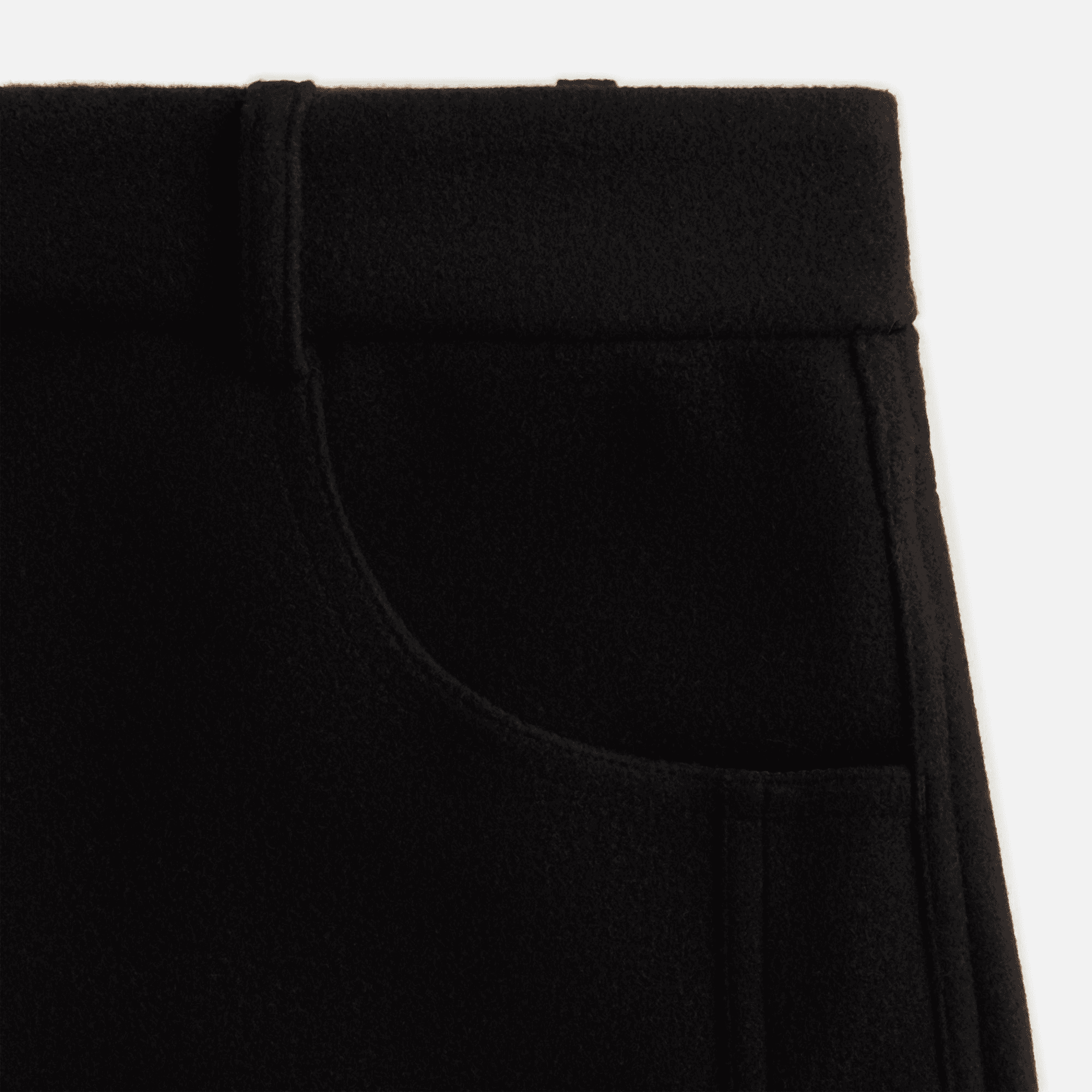 Kith Women Miren II Melton Pant - Black — Image 4