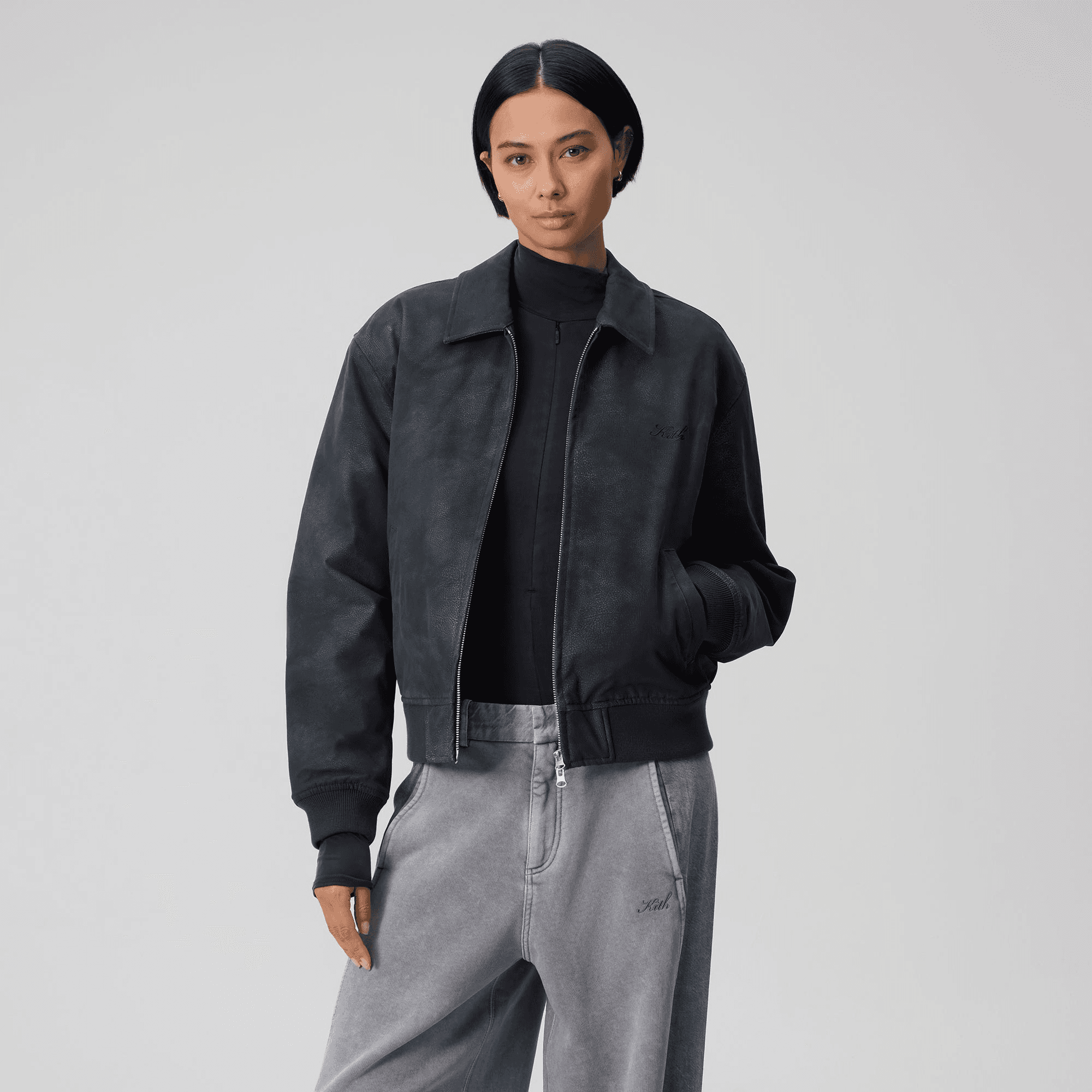 Kith Women Brisa Patina Bomber - Trench — Image 5