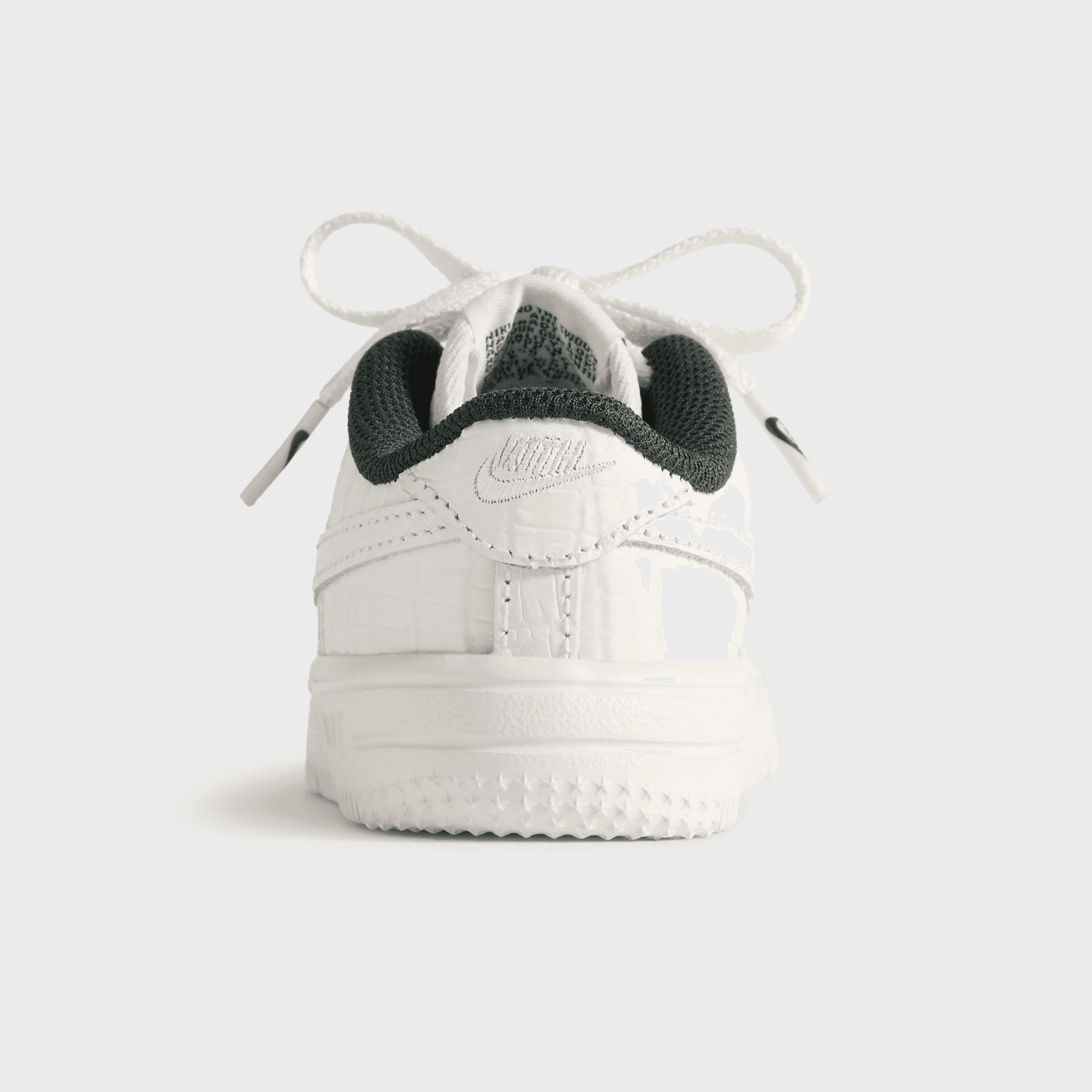 Kith for Nike TD Air Force 1 - Phantom / Black Spruce / Varsity Red — Image 7