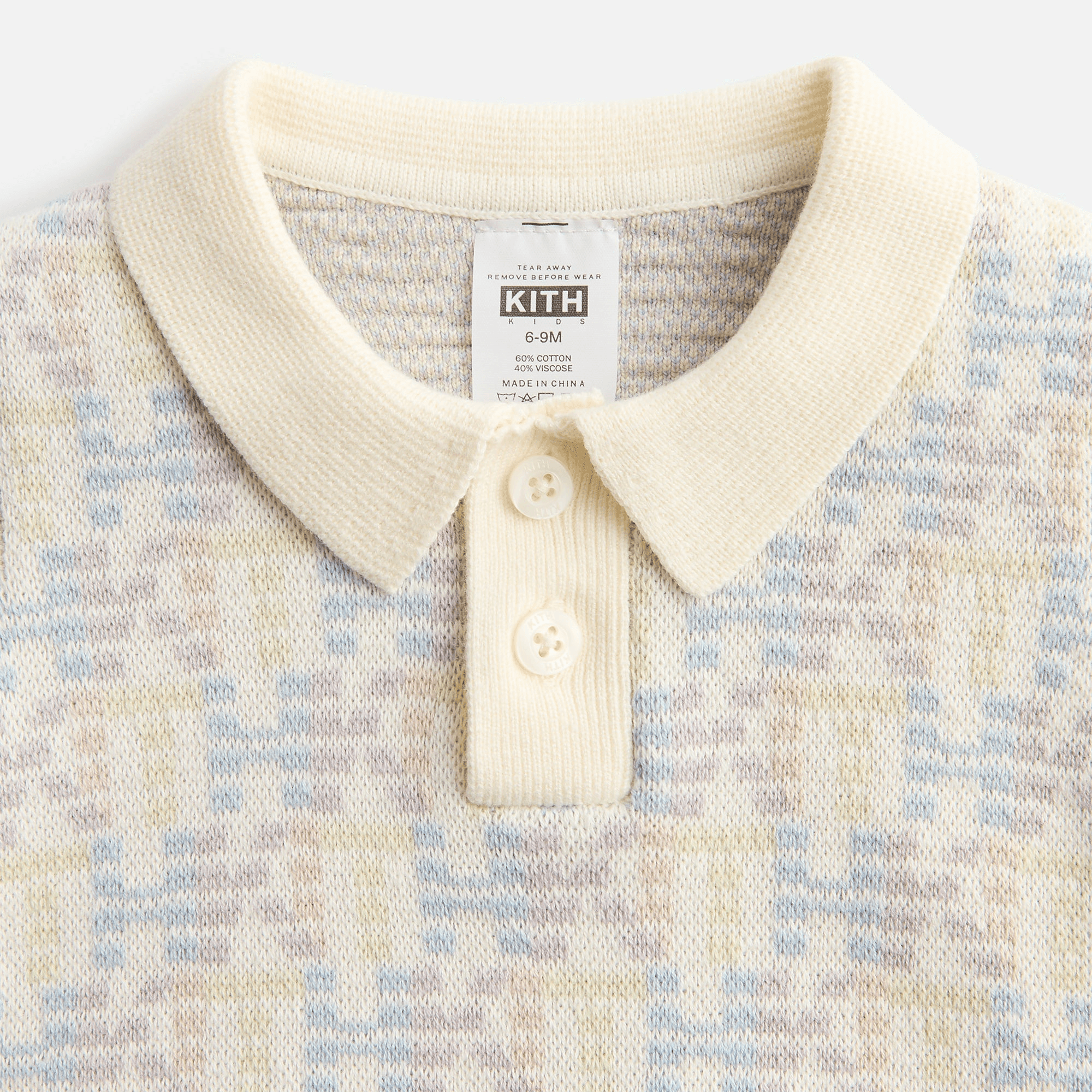 Kith Baby Monogram Tilden Polo - Polar — Image 2