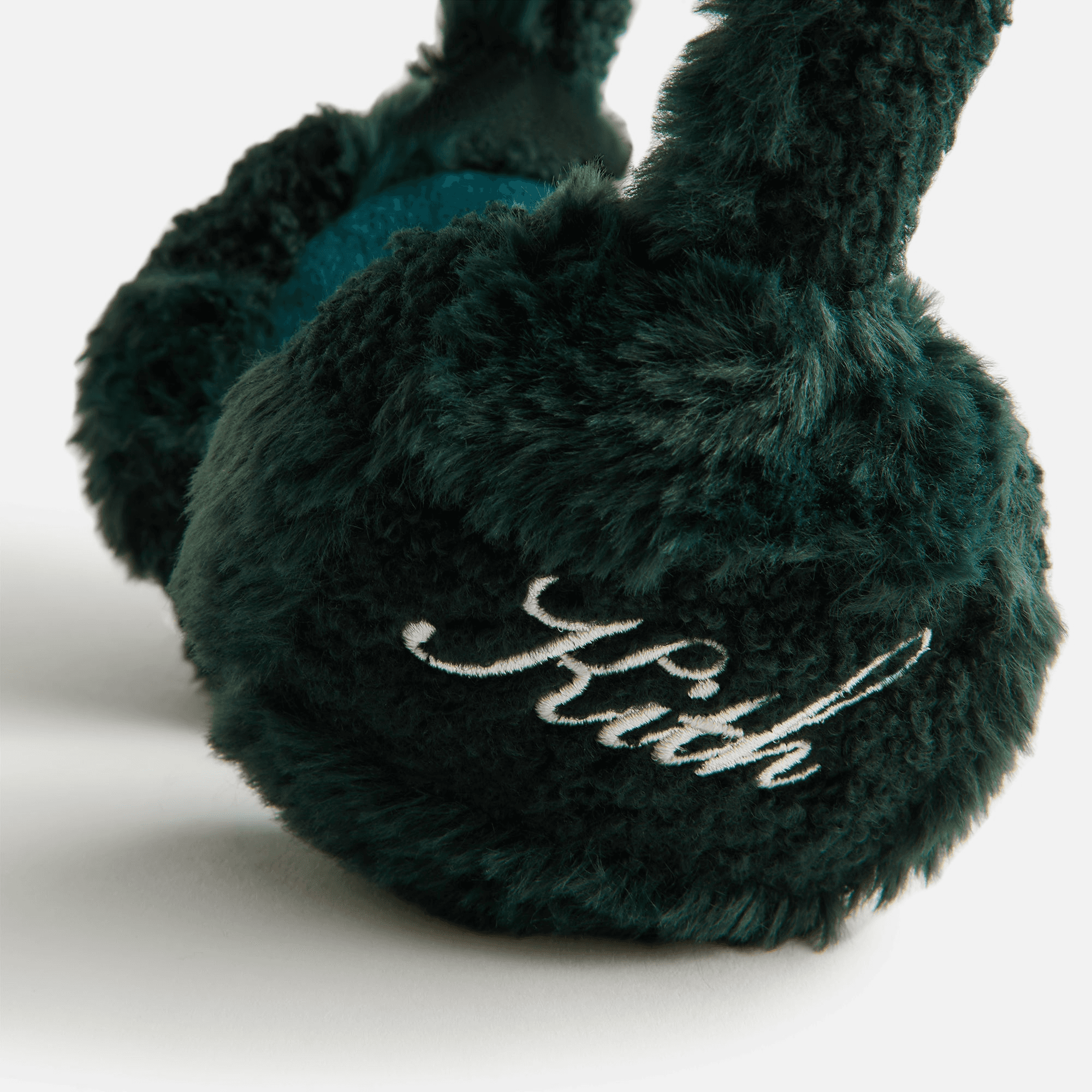 Kith Women Monogram Sherpa Ear Muff - Stadium — Image 2