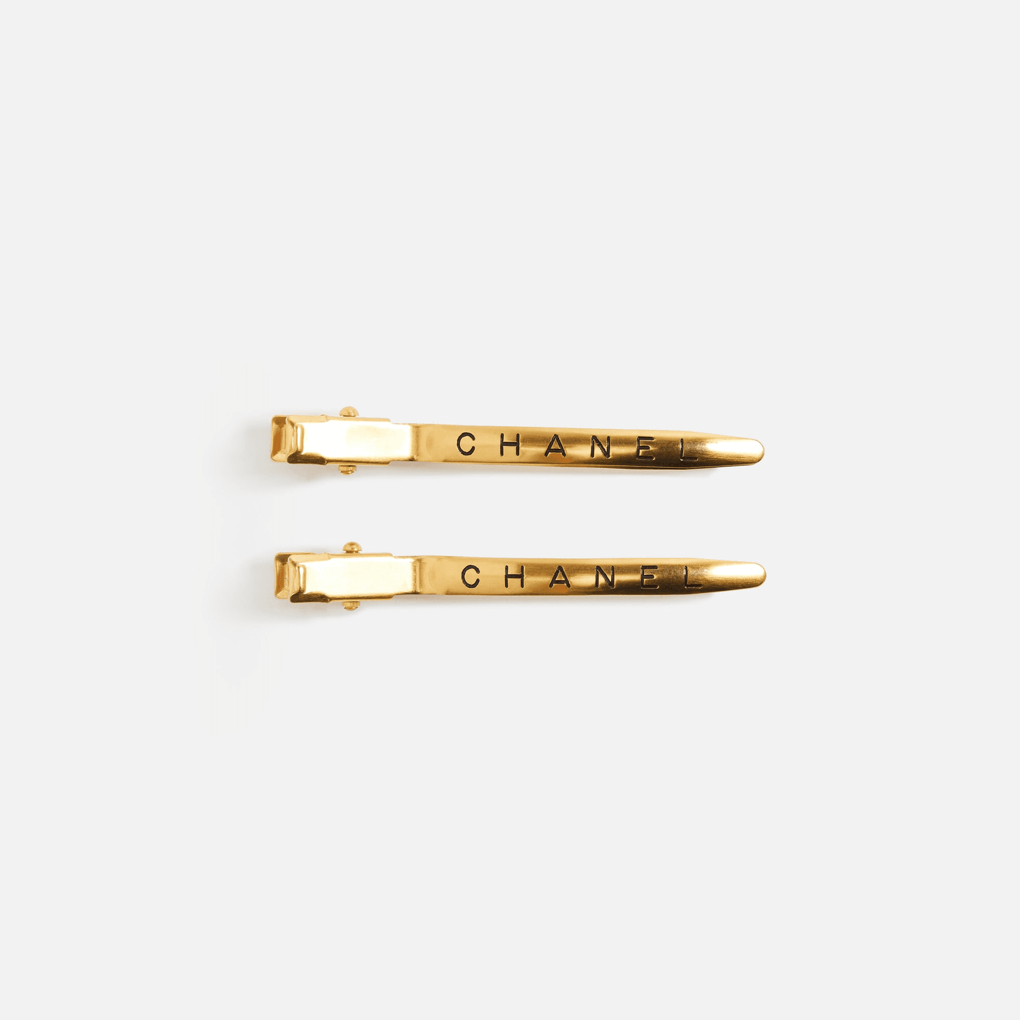 WGACA Chanel Hairclips - Gold
