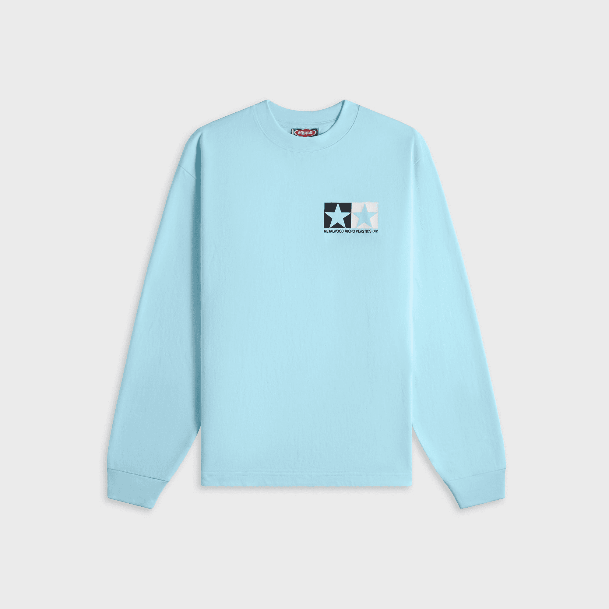 Metalwood Microplastics Long Sleeve Tee - Sky