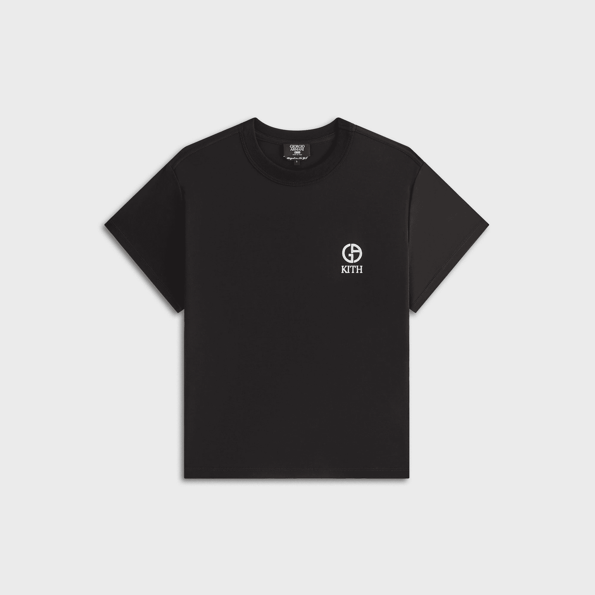 Giorgio Armani & Kith Women Mulberry Vintage Tee - Black