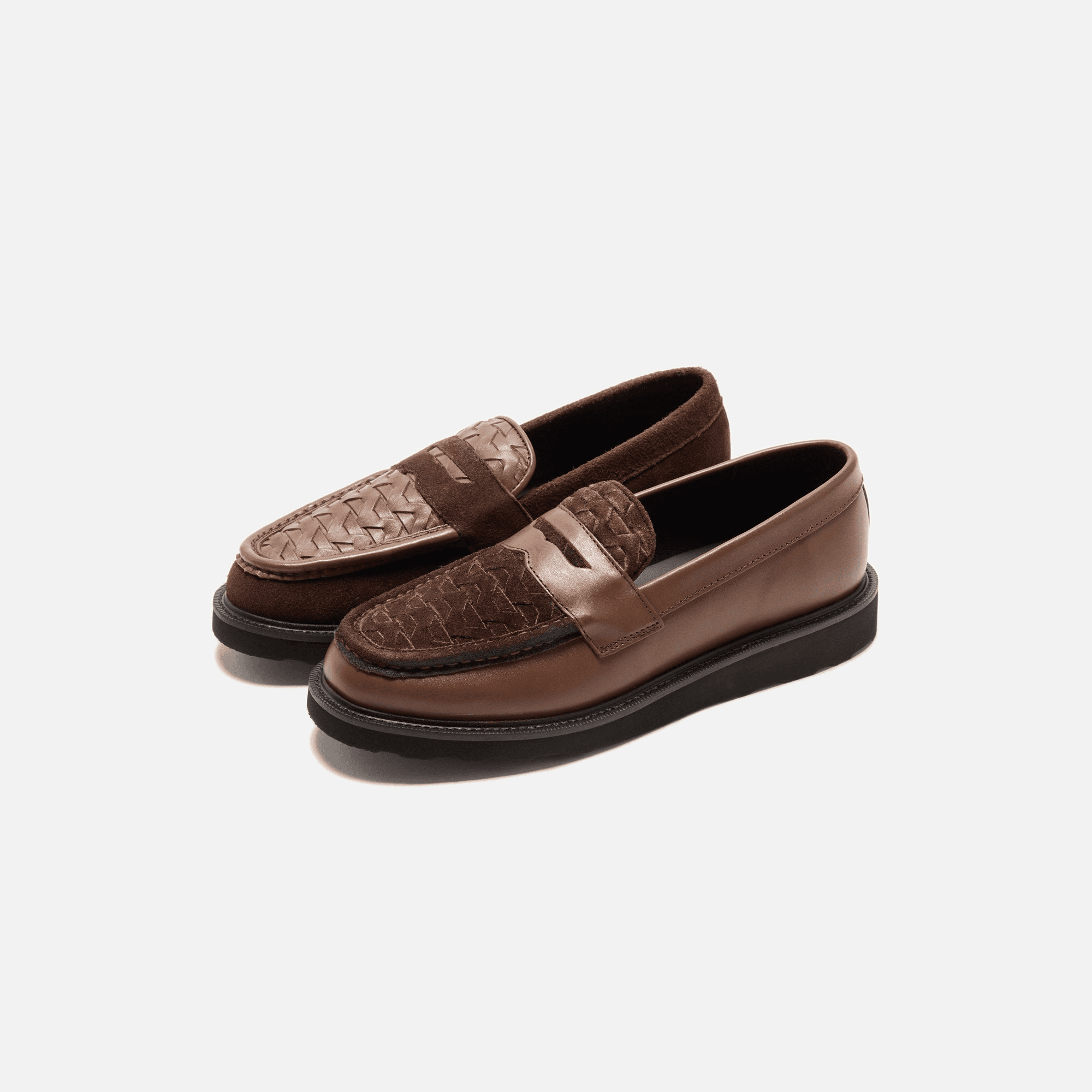 Caminando Loafer - Brown / Brown Weaving — Image 4