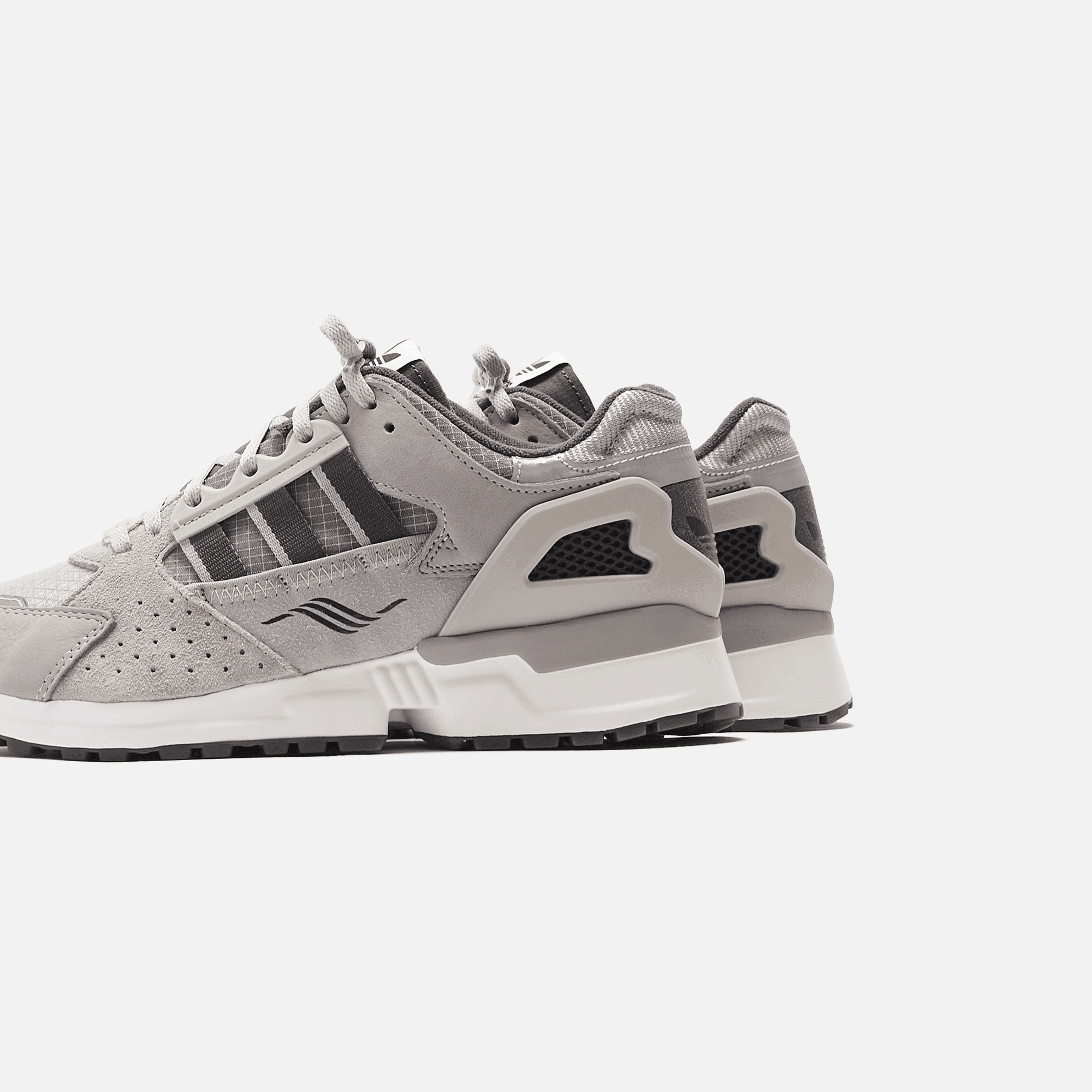 adidas Consortium ZX 10000 - Clear Grey / Core Black — Image 2